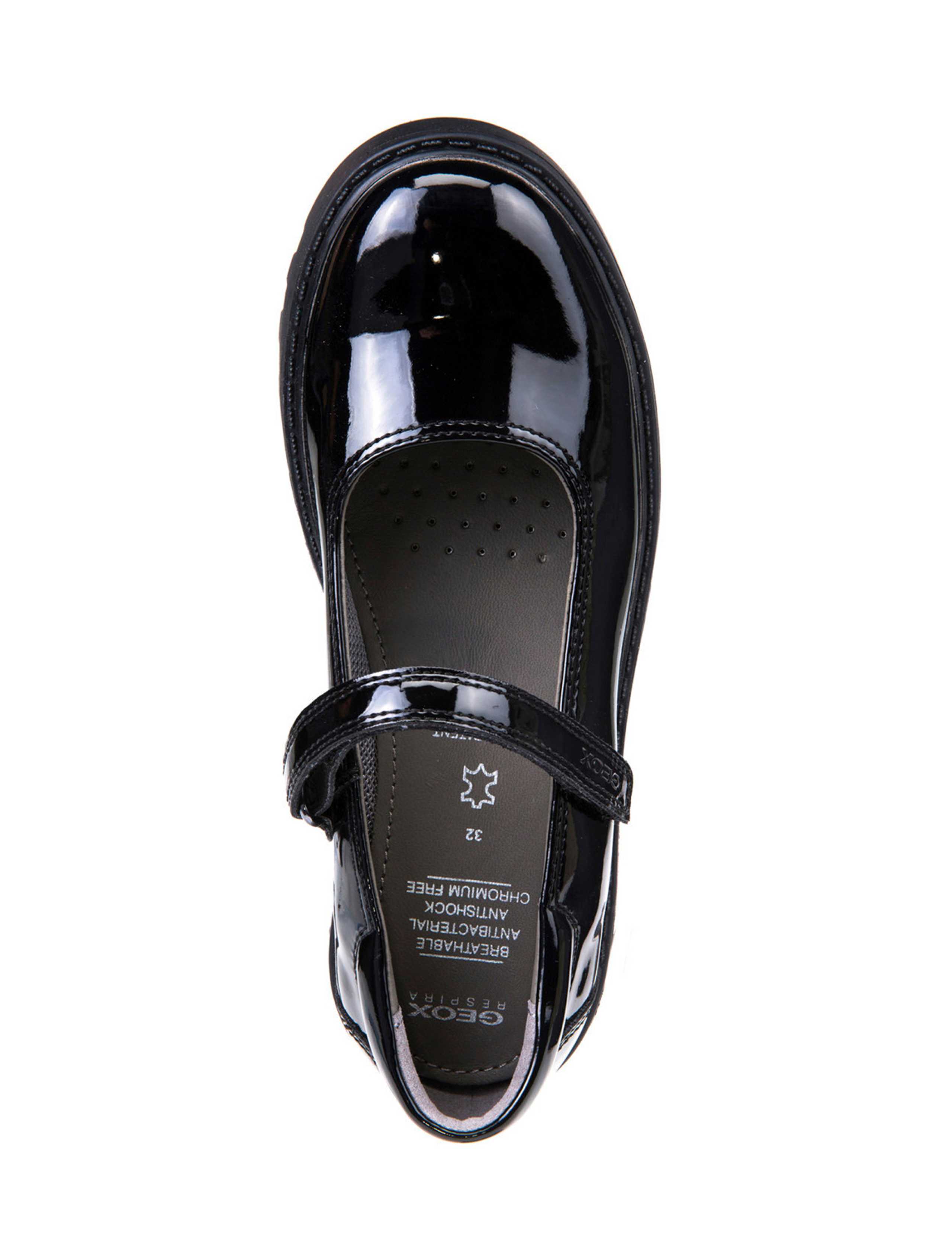 Kids' Leather Riptape School Shoes (13 Small-6 Large) 5 of 5