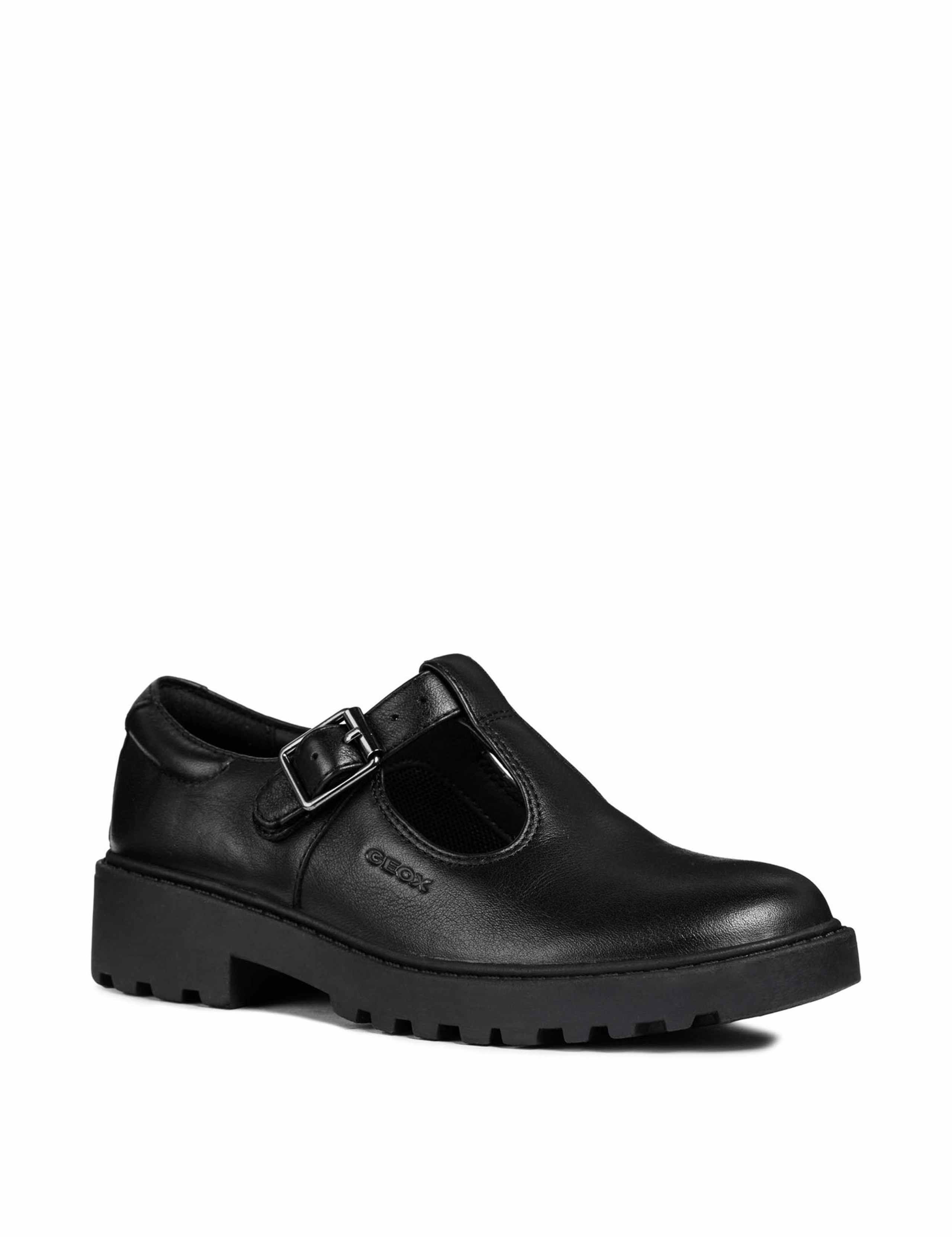 Kids' Leather T-Bar School Shoes (13 Small - 6 Large) 2 of 6