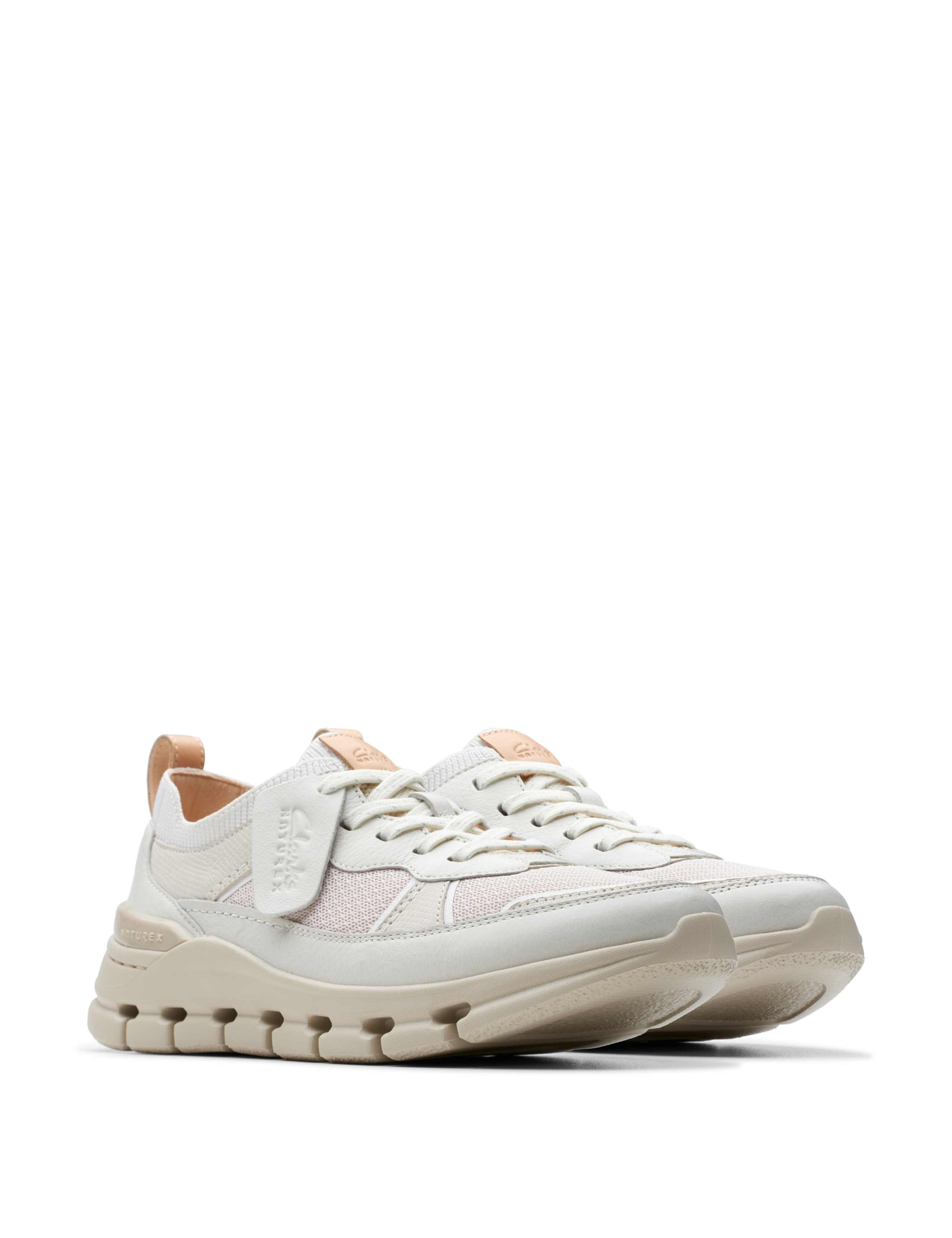 Nature X Cove Leather Trainers 2 of 6