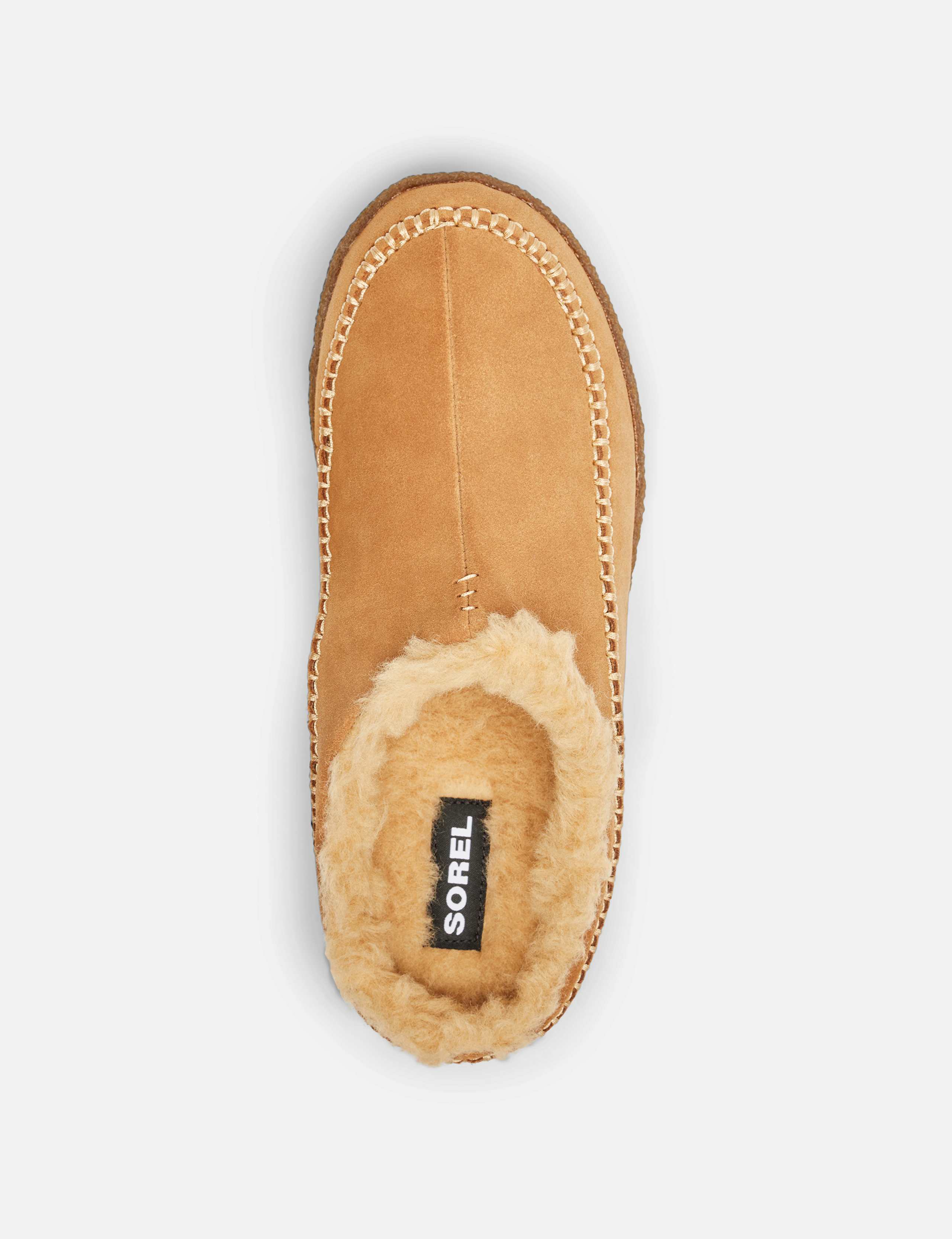 Lanner Ridge Suede Shearling Slippers 6 of 6