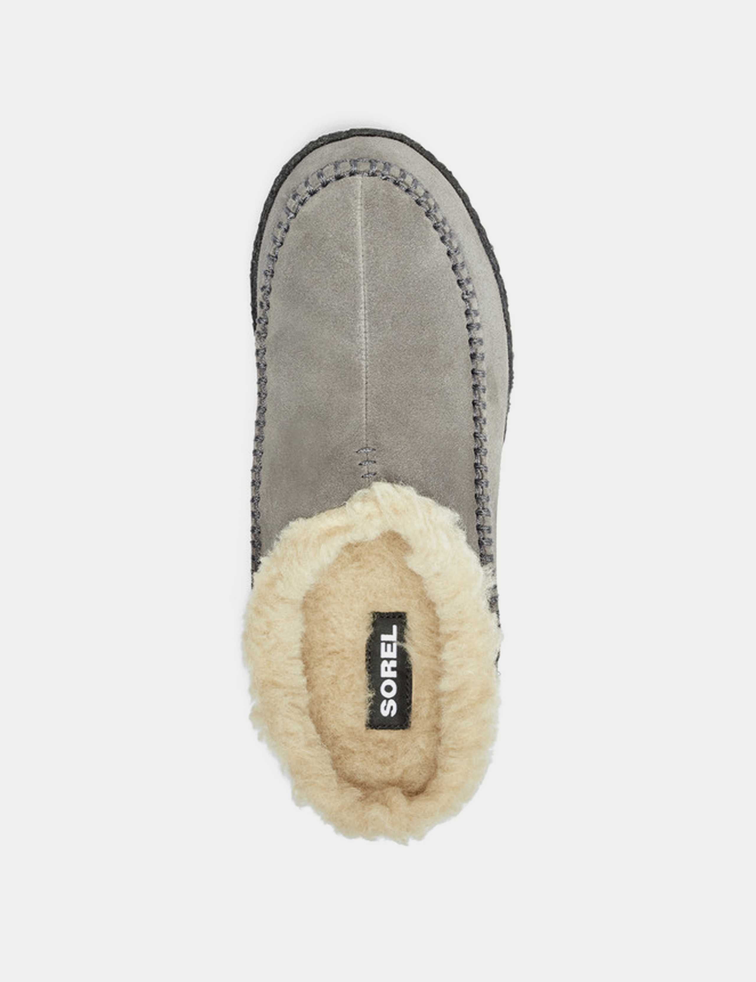 Lanner Ridge Suede Shearling Slippers 5 of 5