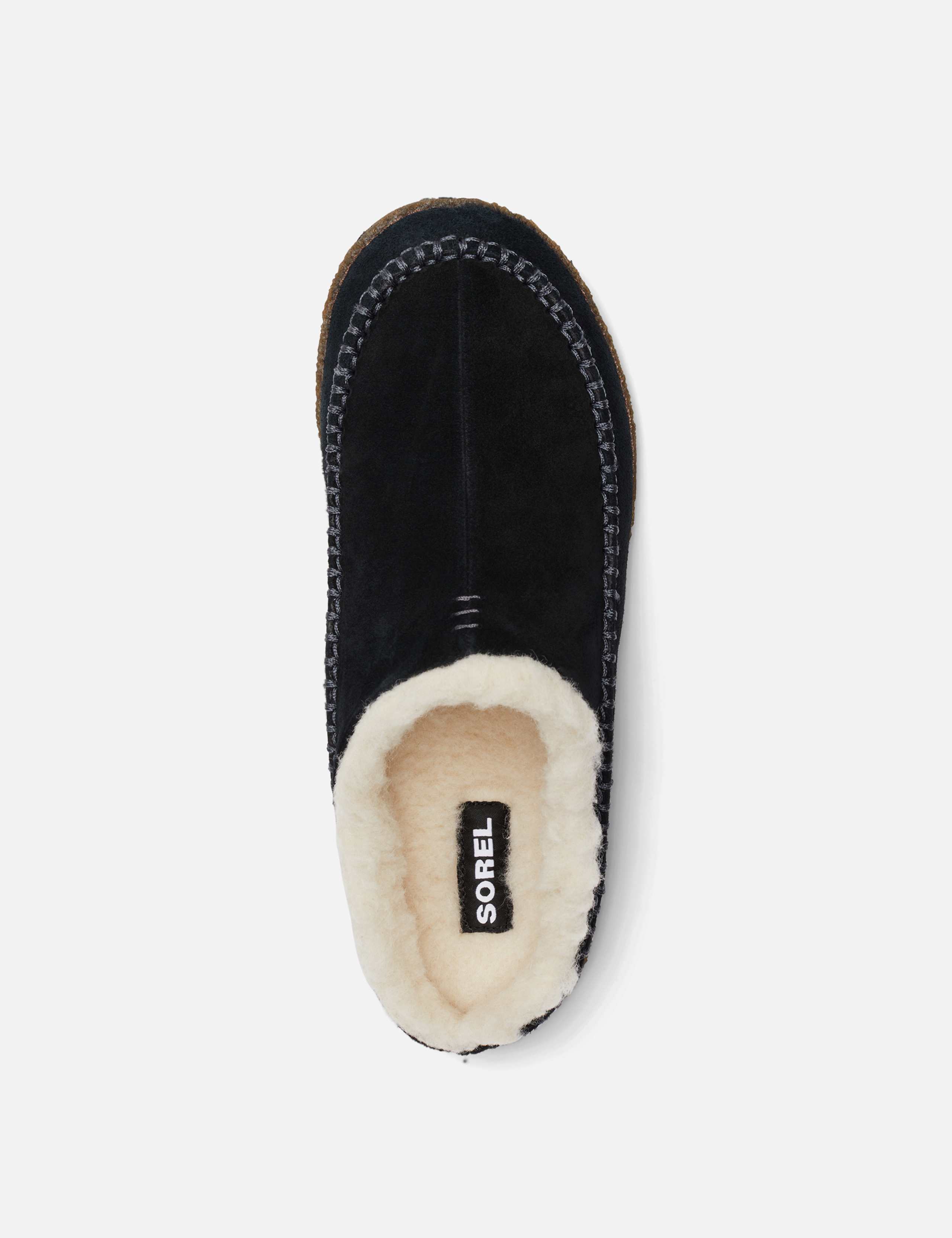 Lanner Ridge Suede Shearling Slippers 5 of 6