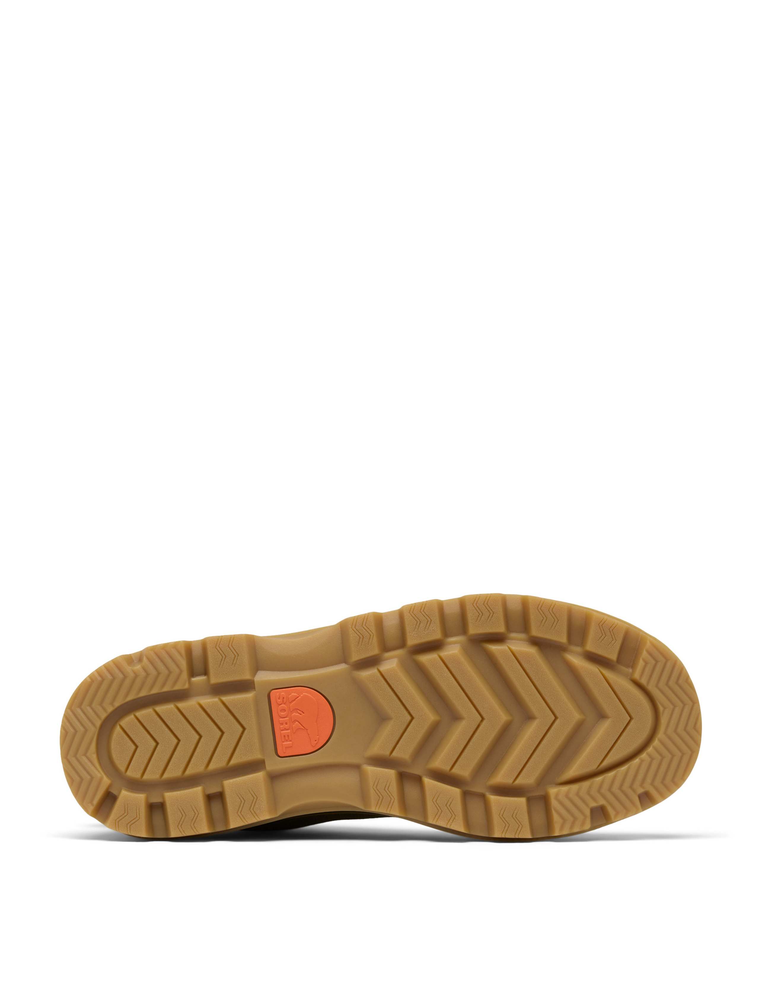 Canvas Suede Panel Mid Top Trainers 10 of 10