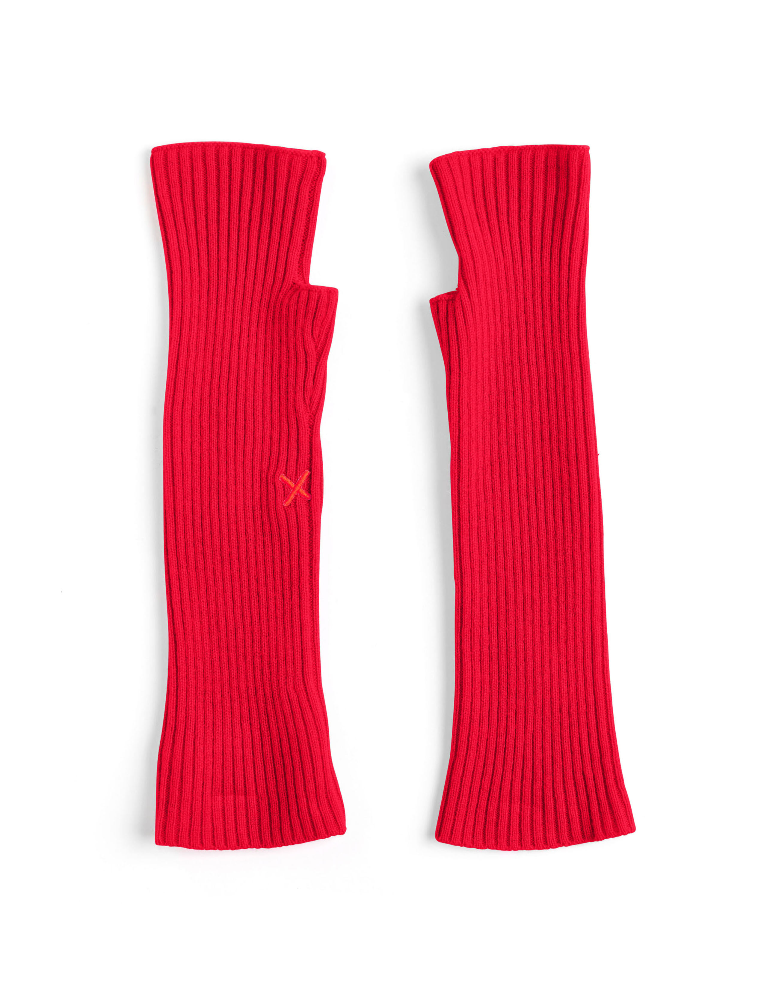 Wool Rich Fingerless Gloves With Cashmere 2 of 2