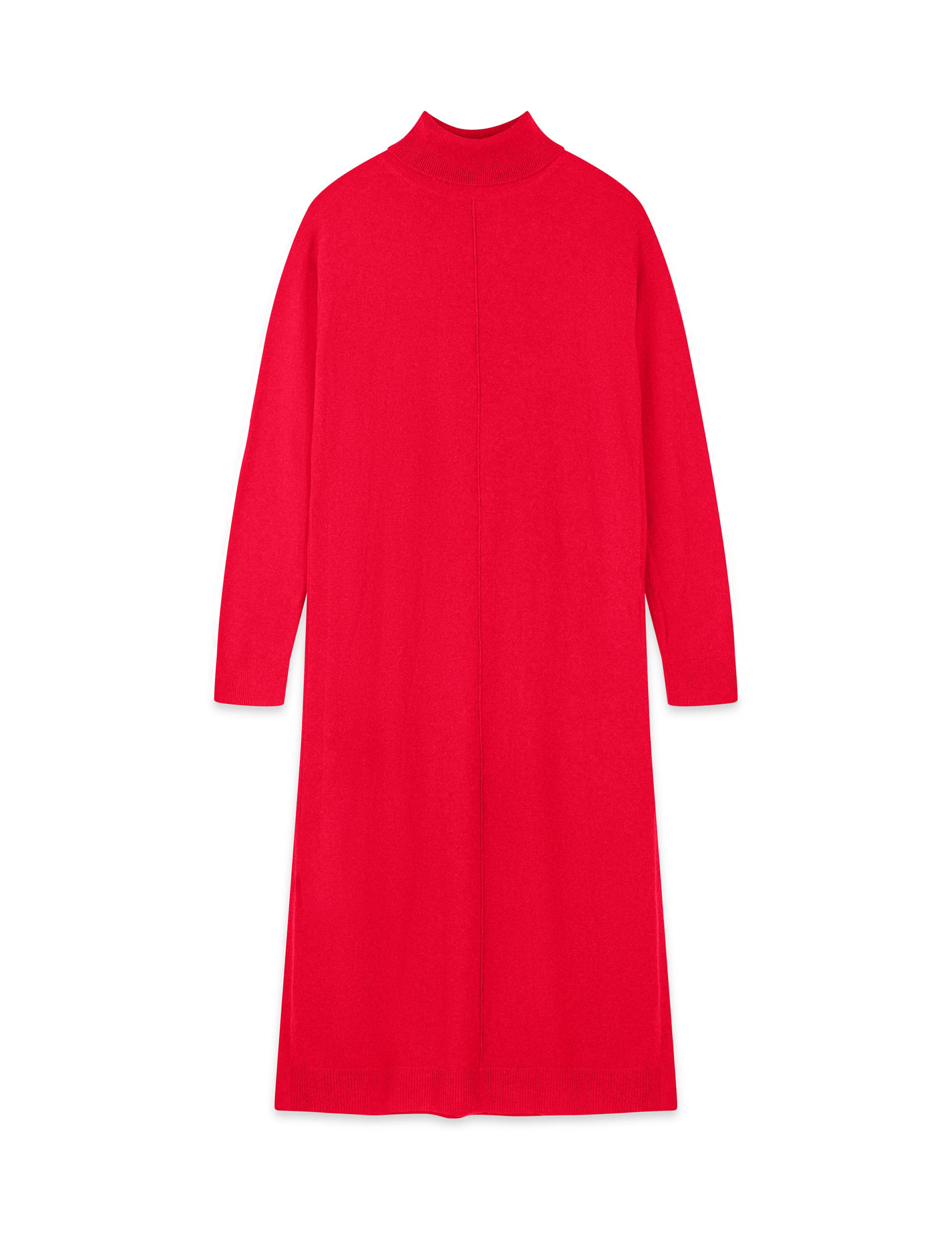 Wool Rich Roll Neck Midi Jumper Dress 2 of 3