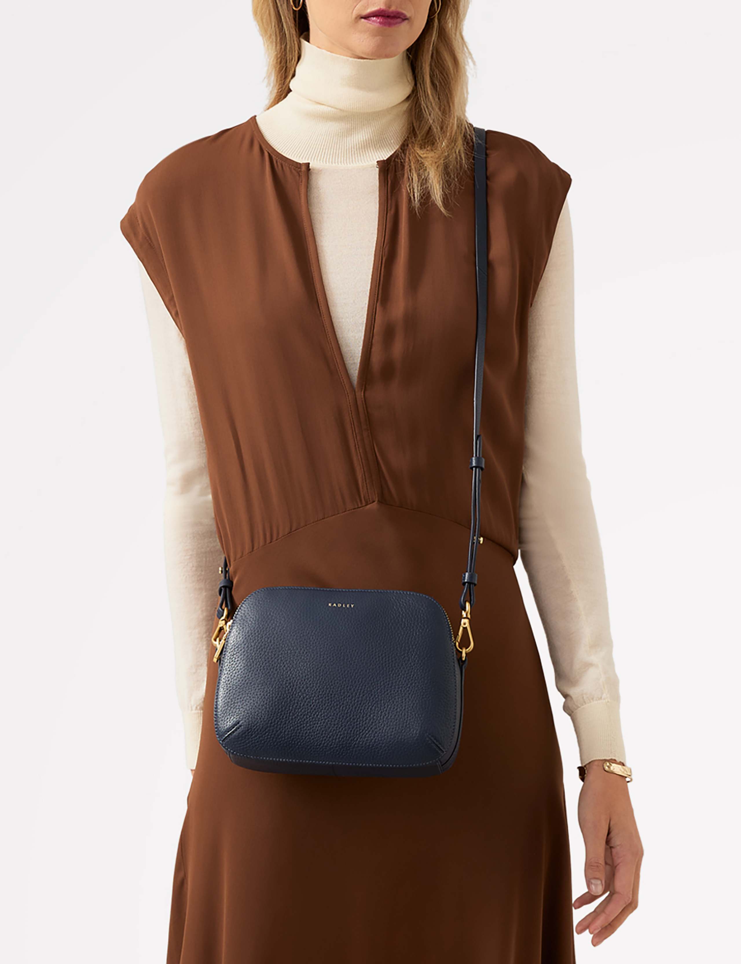 Leather Cross Body Bag 1 of 5