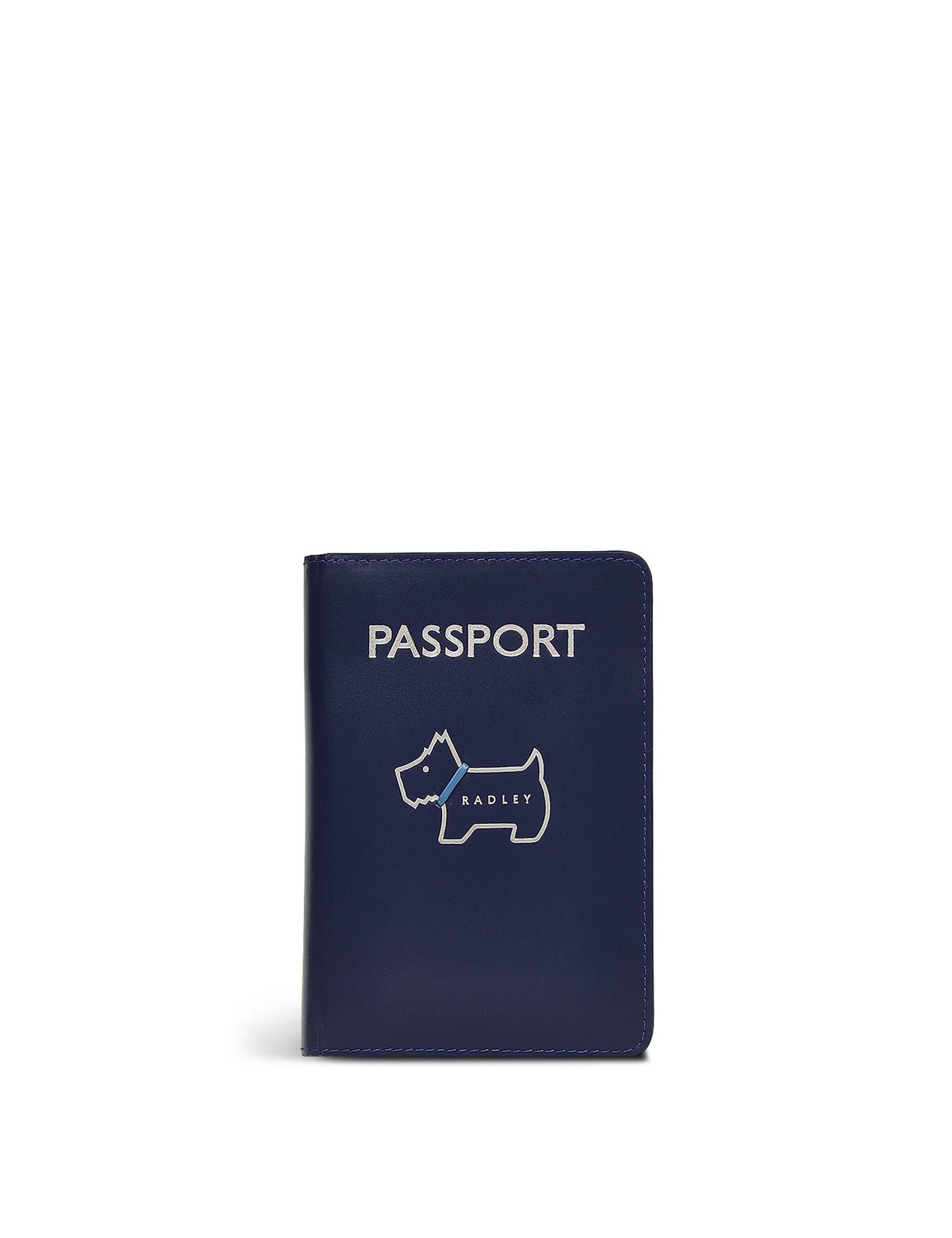 Heritage Dog Outline Leather Passport Cover 1 of 3
