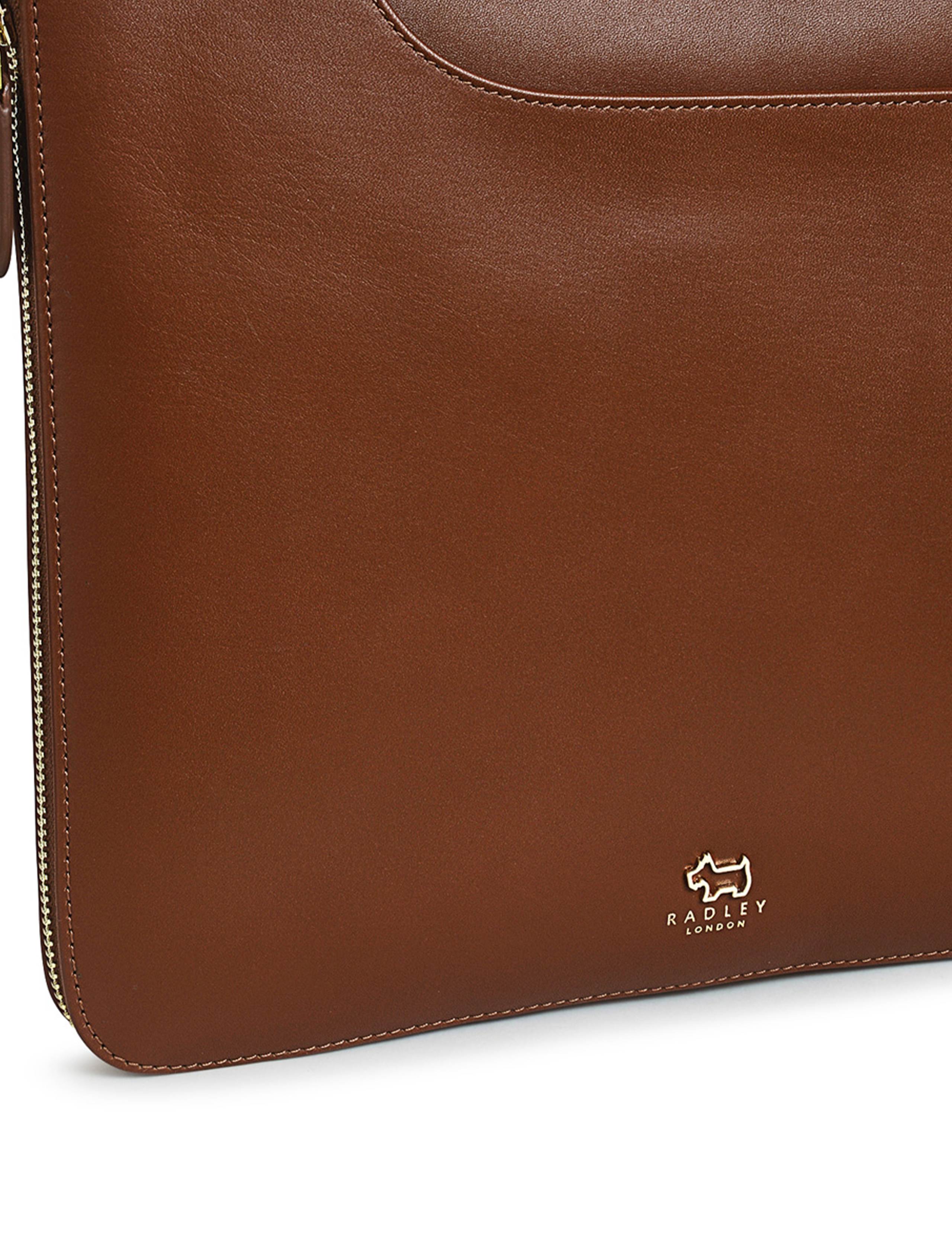 Pockets Leather Zip Around Cross Body Bag 4 of 4