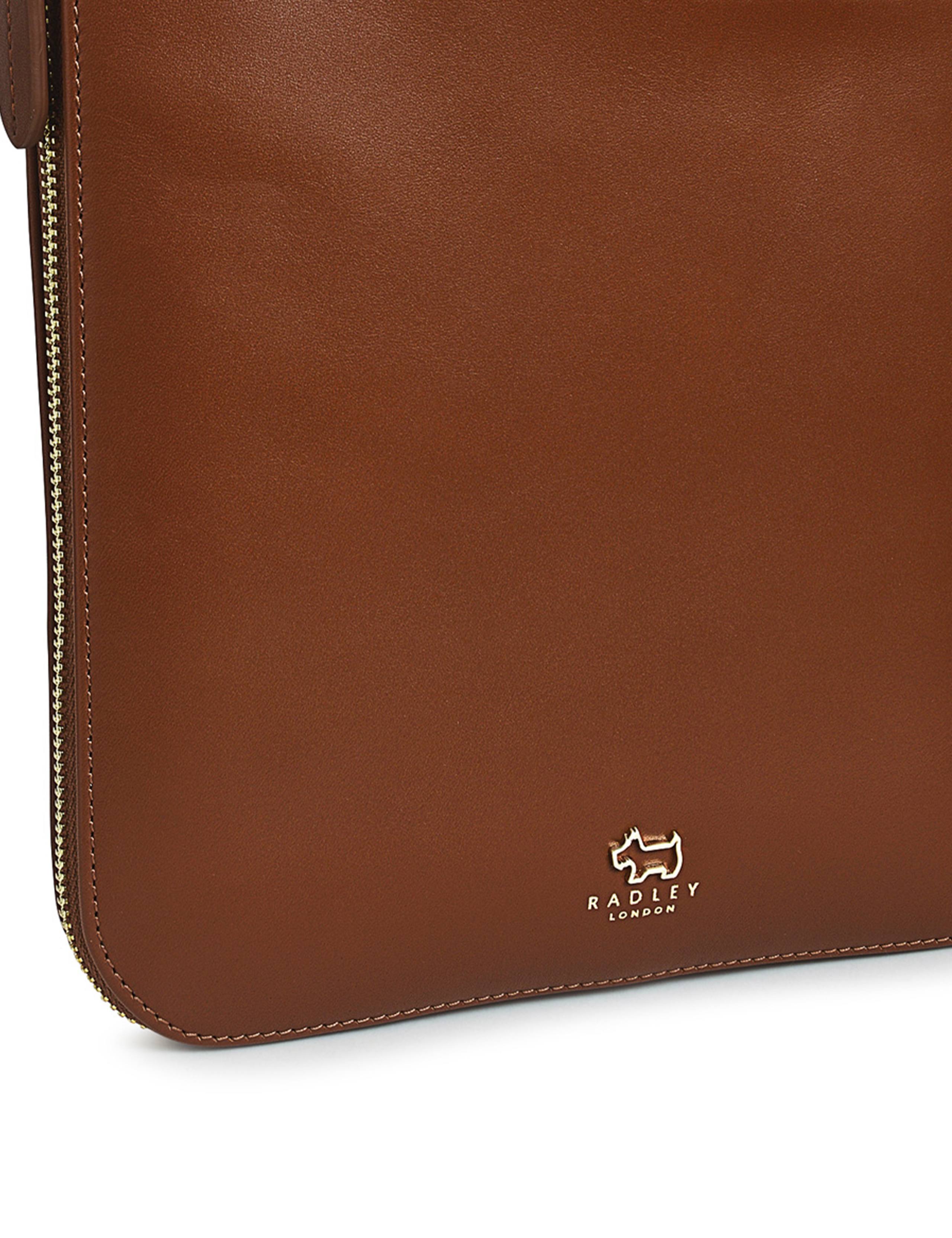 Pockets Leather Zip Around Cross Body Bag 4 of 4
