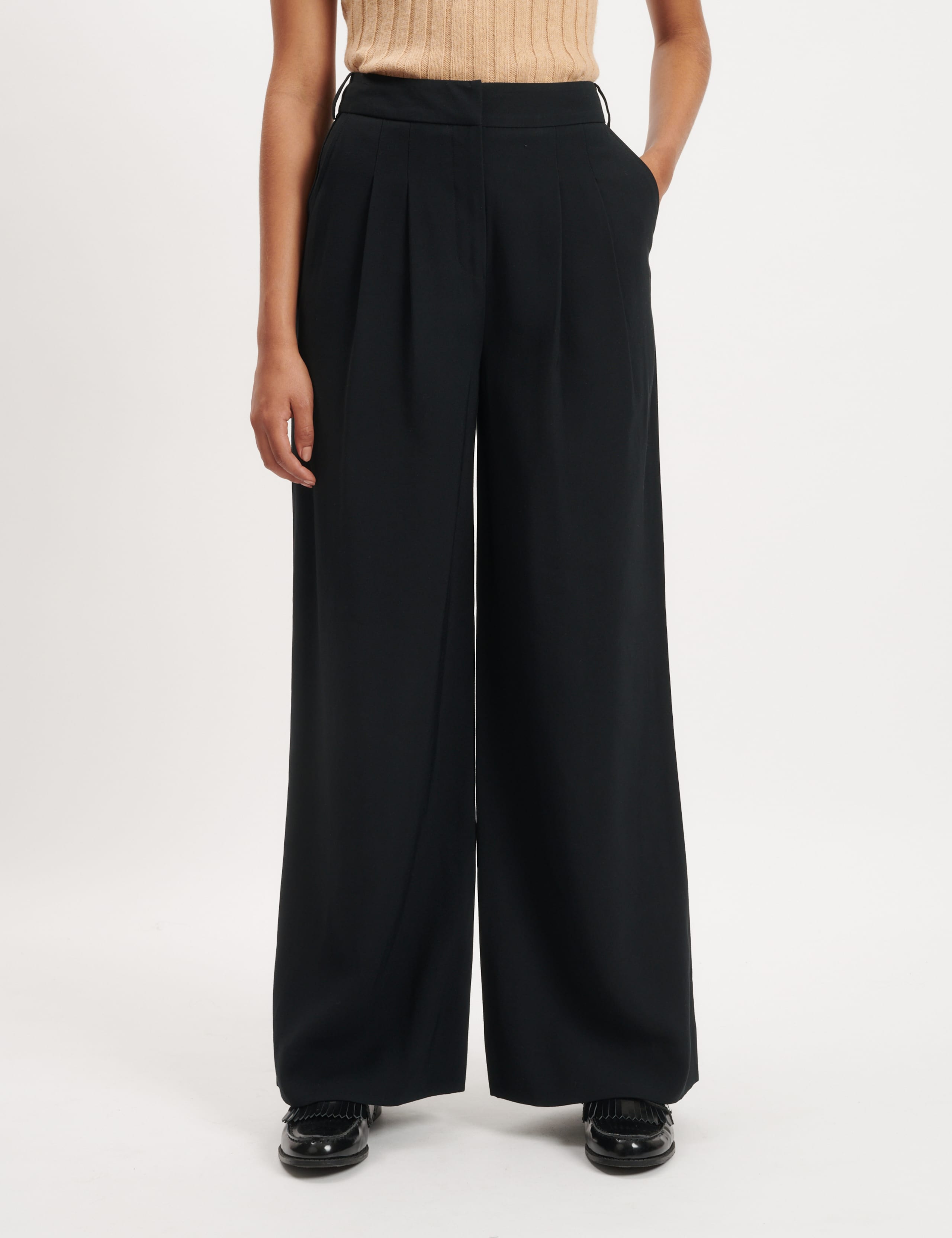 Pleat Front Tailored Trousers 2 of 5