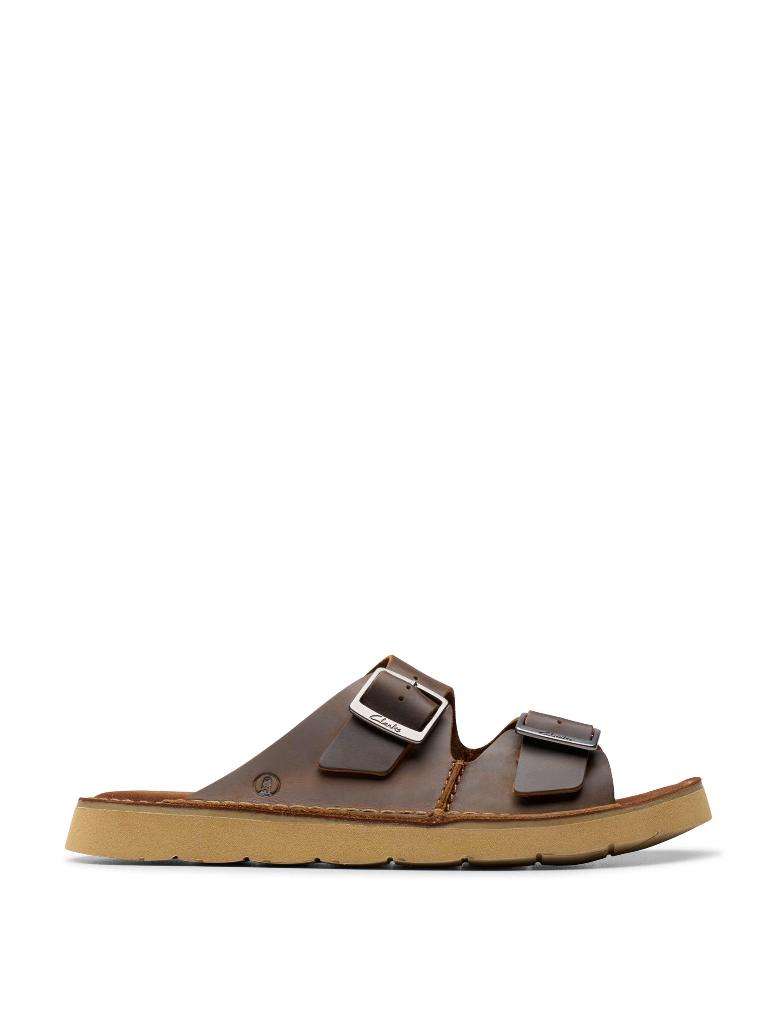 Leather Slip-On Sandals 1 of 7