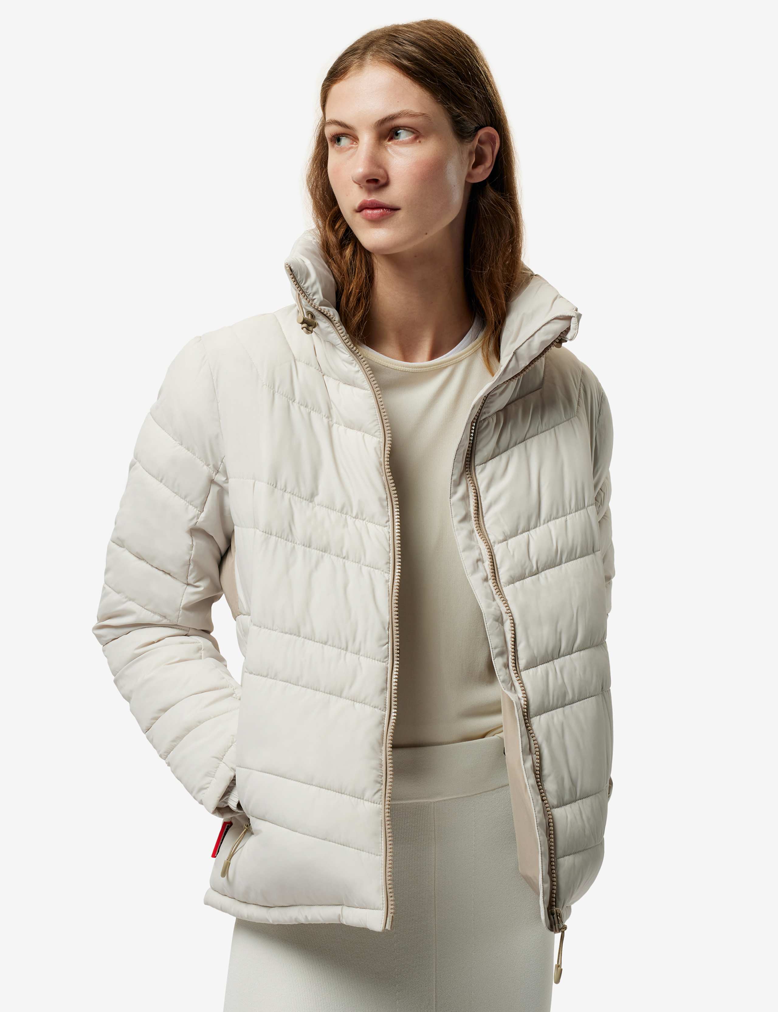 Hooded Packaway Puffer Coat 1 of 5