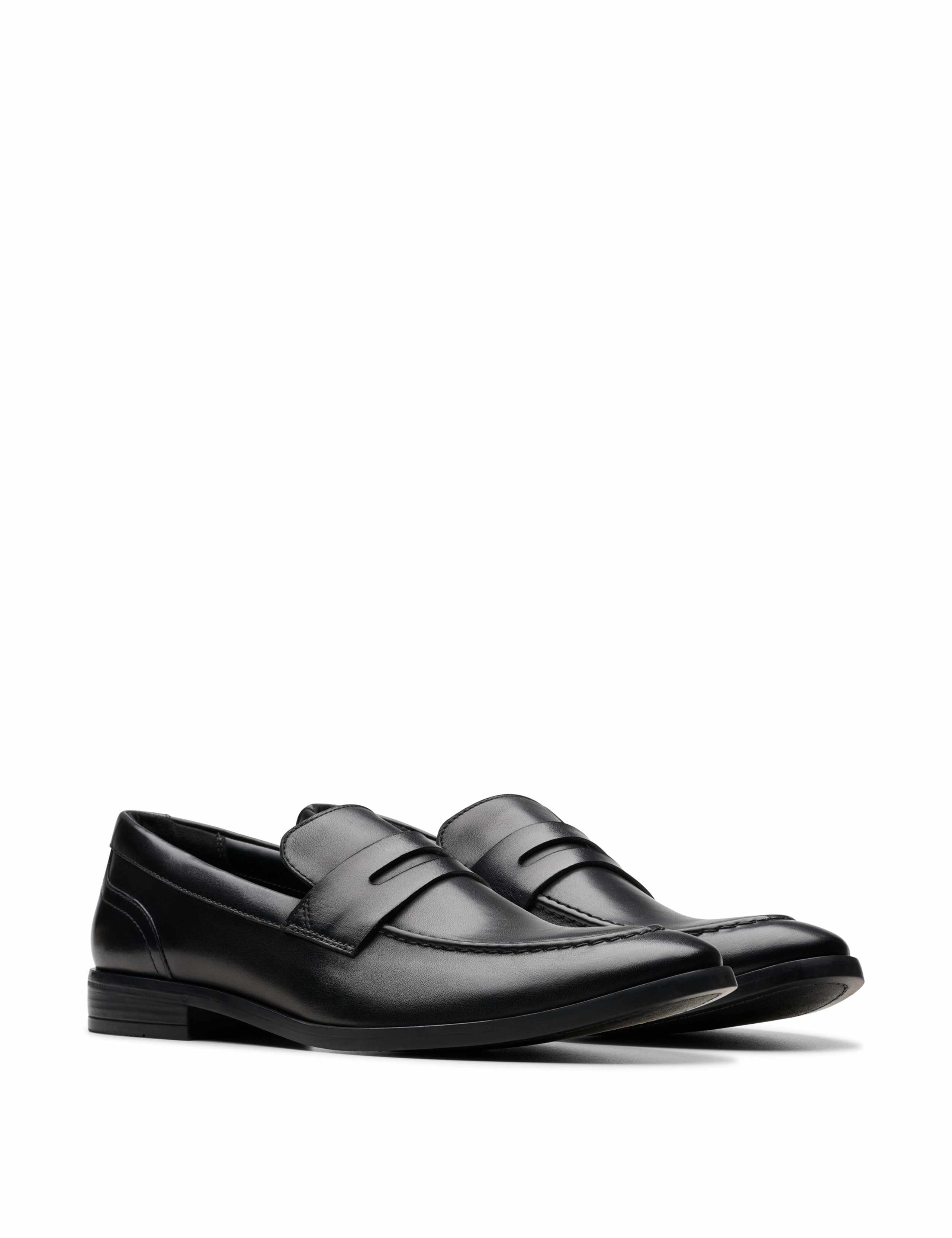 Leather Slip-On Brogues 2 of 7