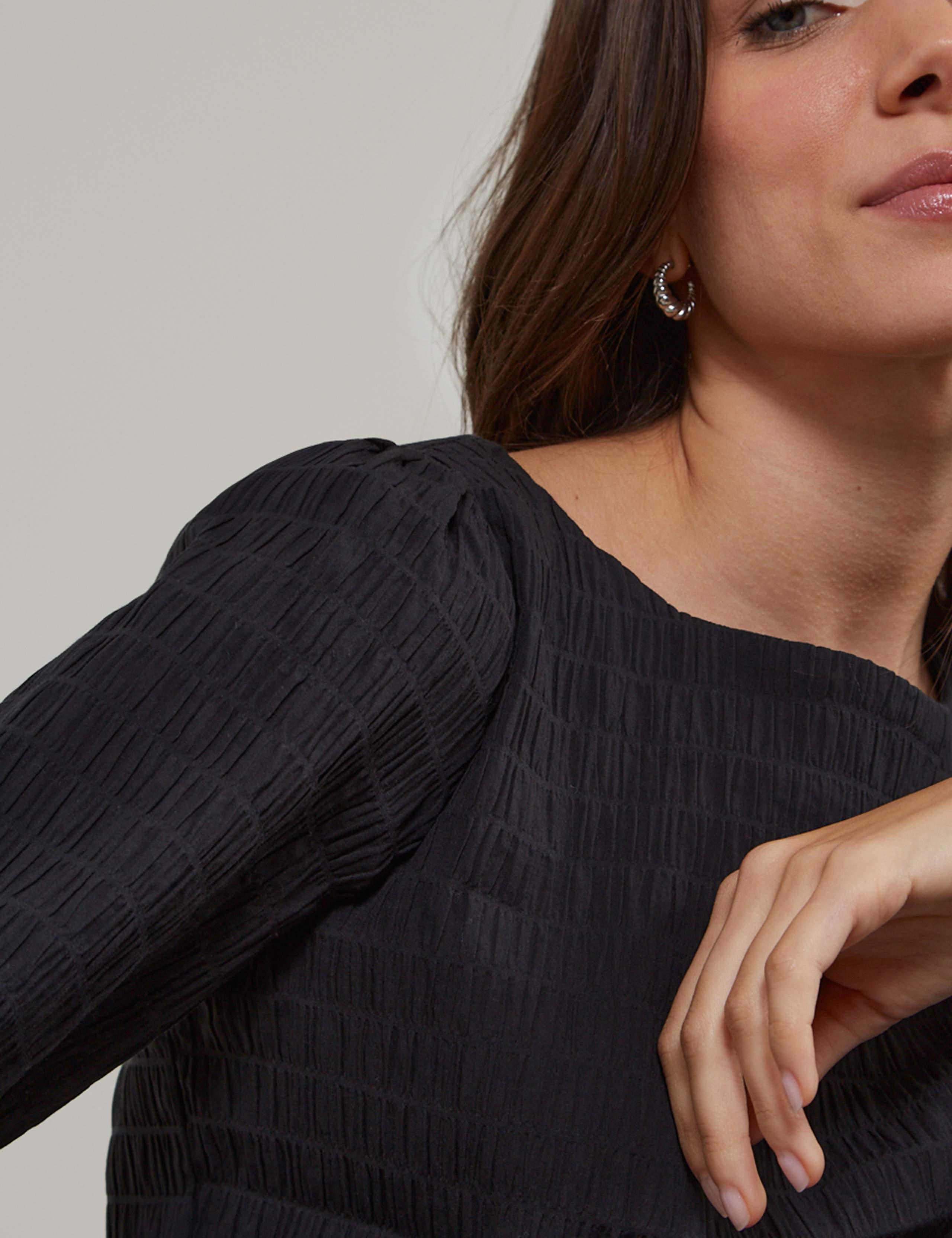 Pure Cotton Shirred Top 3 of 5