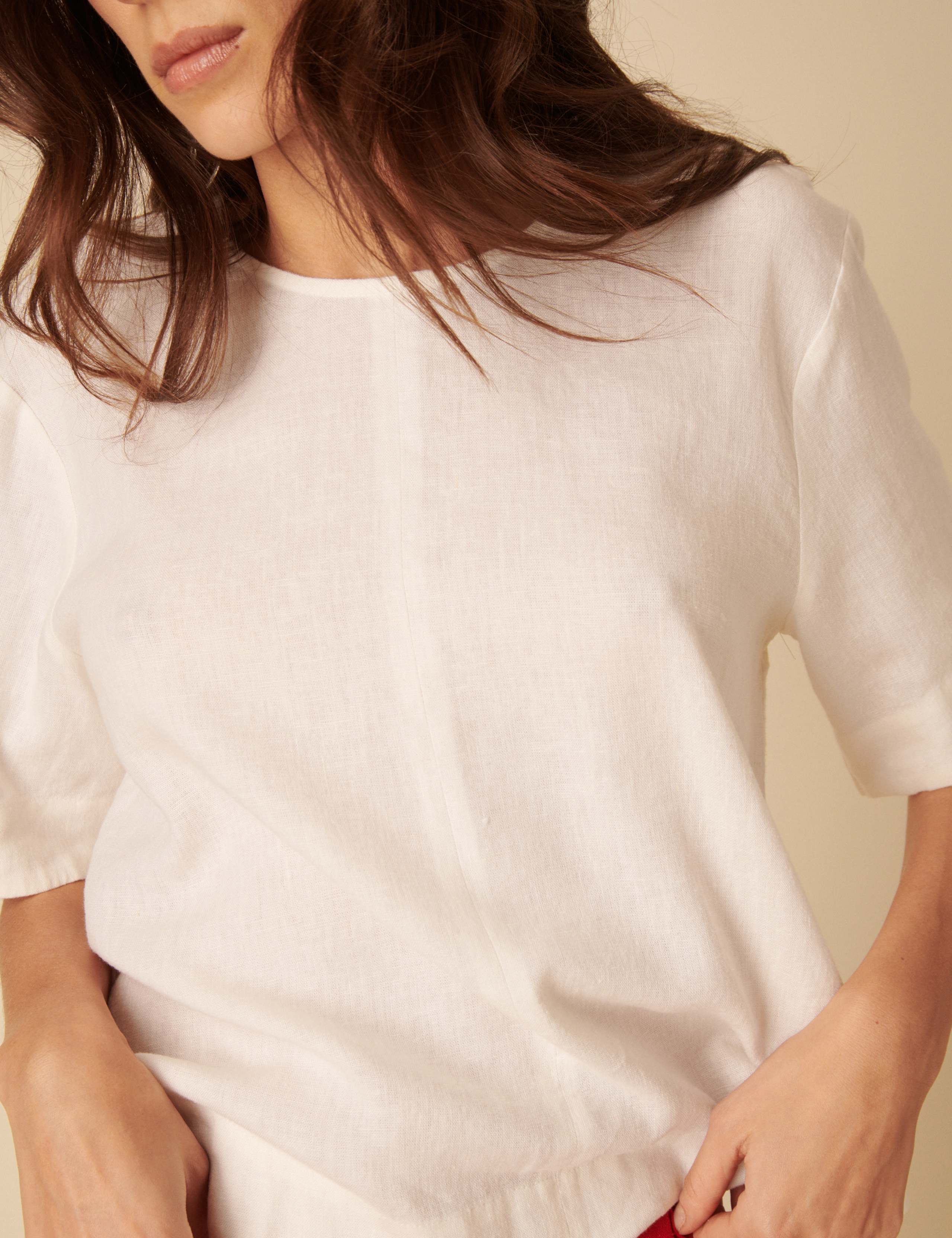 Linen Rich Relaxed Top 4 of 5