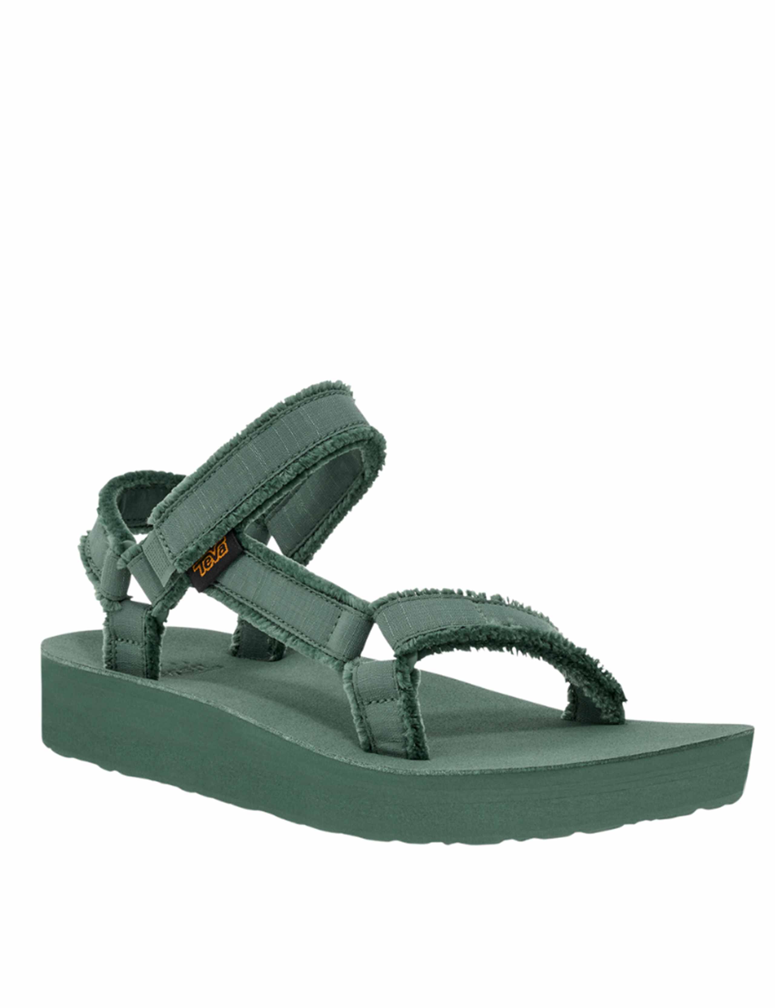 Midform Universal Canvas Flatform Sandals 2 of 6