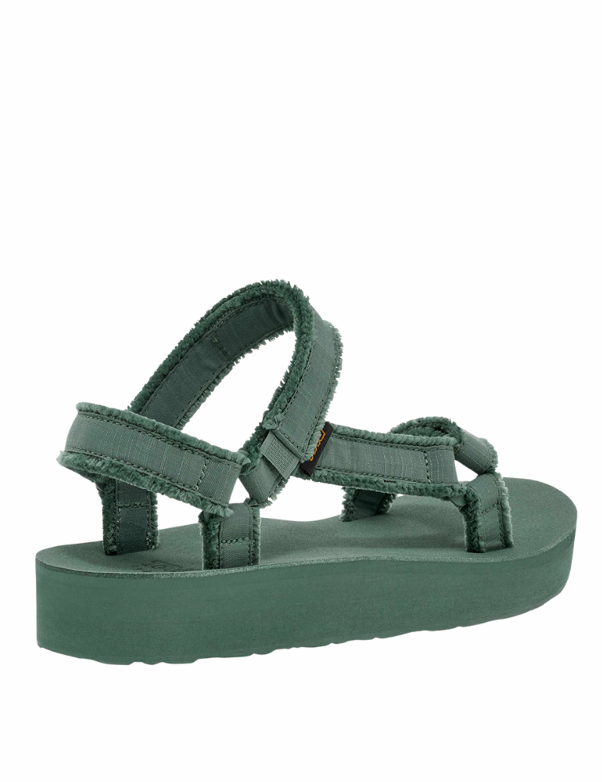 Midform Universal Canvas Flatform Sandals 4 of 6