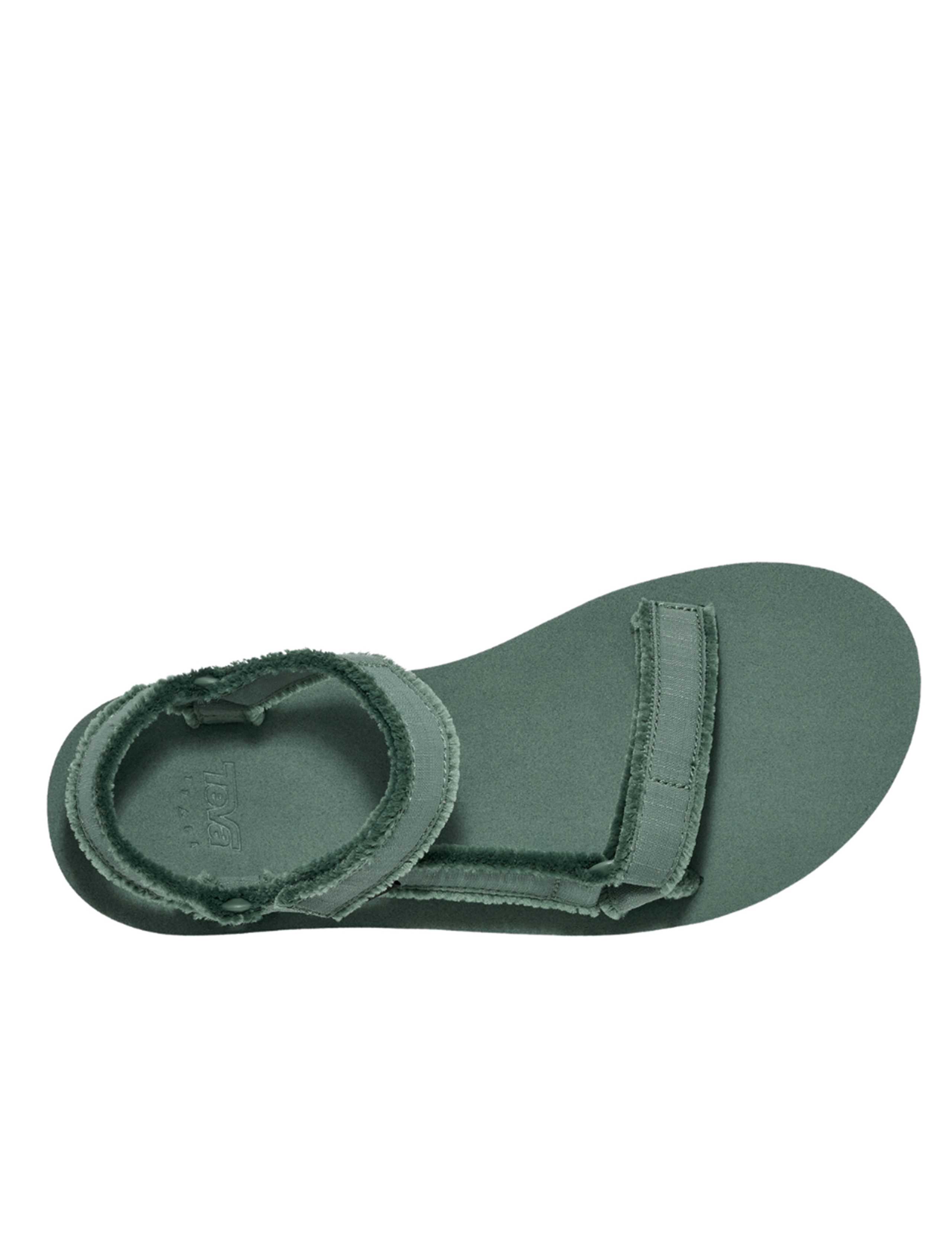 Midform Universal Canvas Flatform Sandals 5 of 6