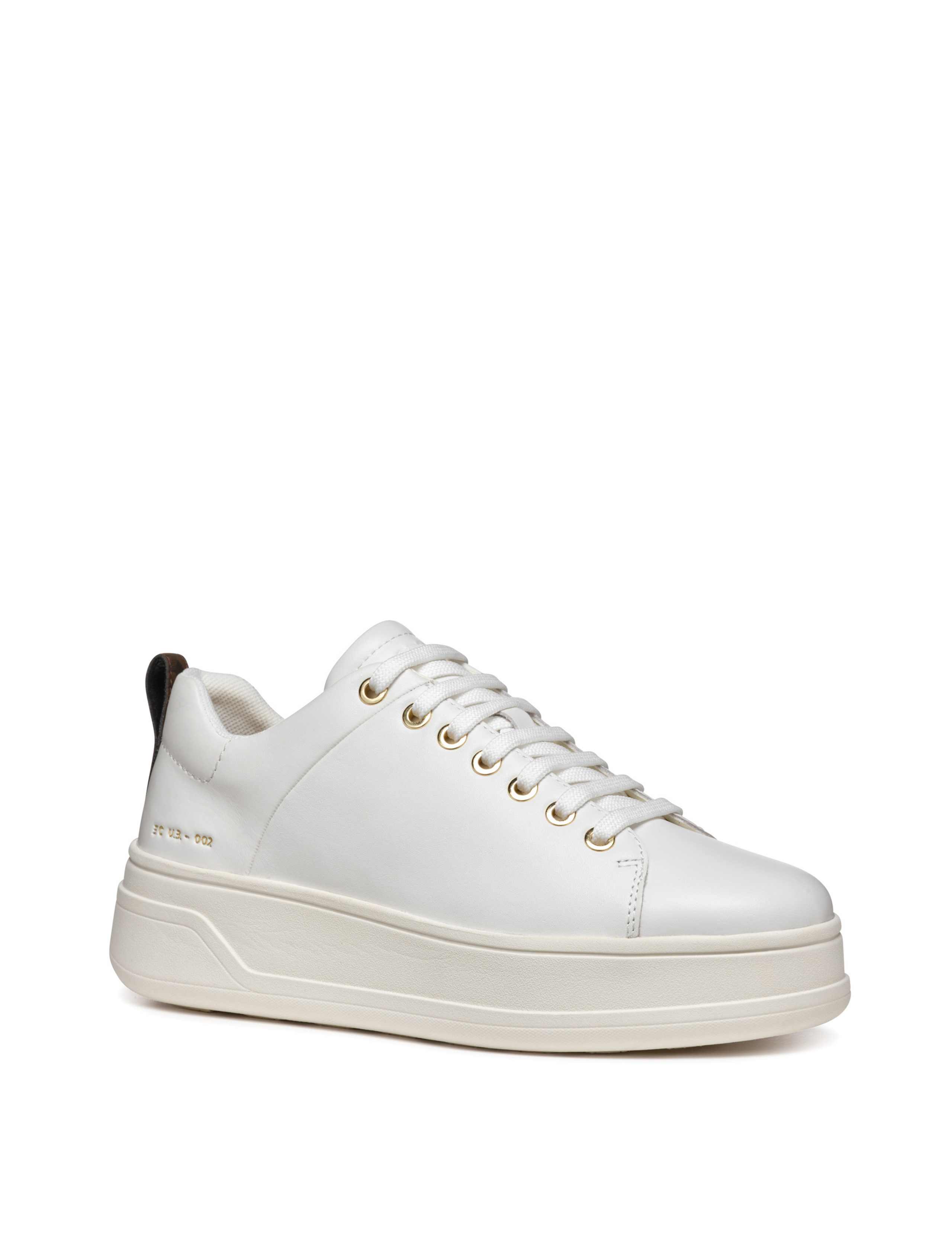 Leather Lace Up Trainers 2 of 6