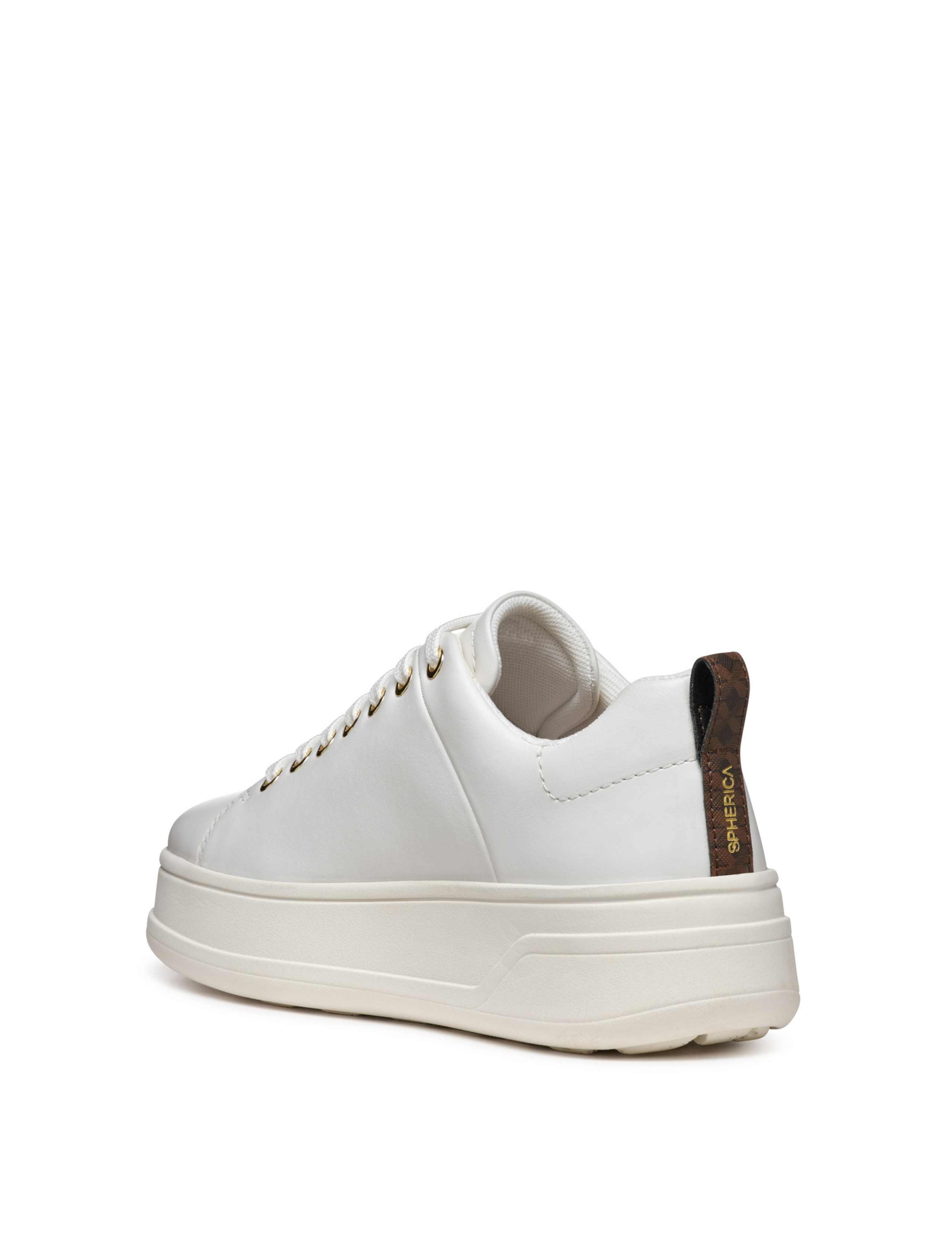 Leather Lace Up Trainers 4 of 6