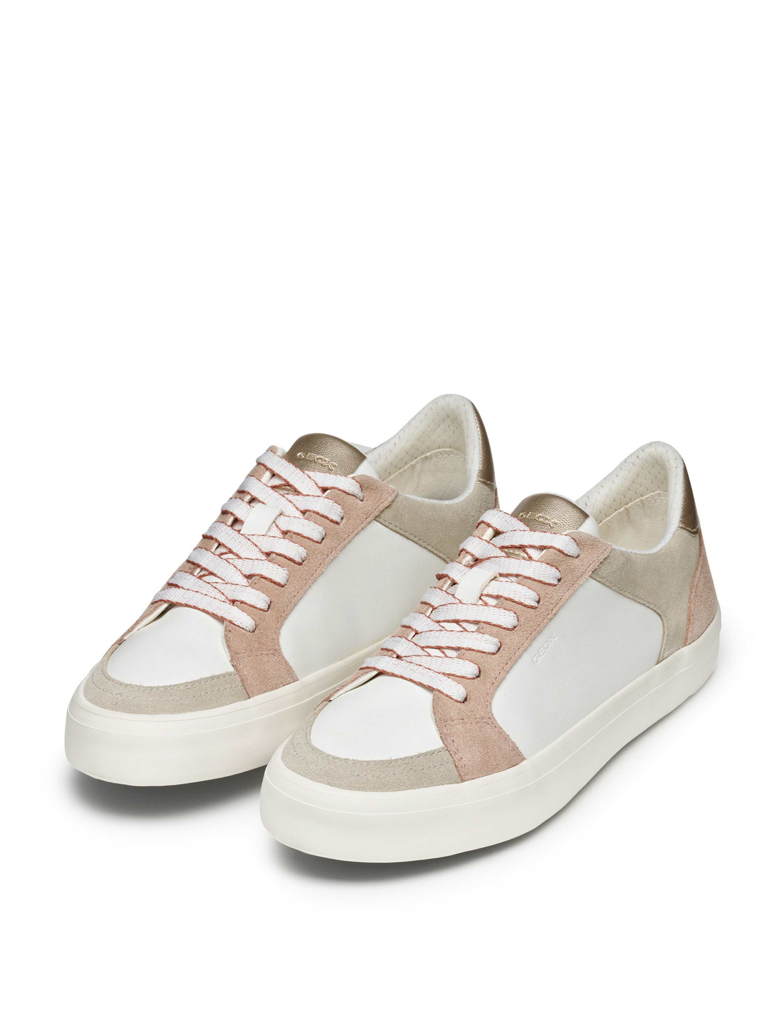 Leather Lace Up Trainers 2 of 10