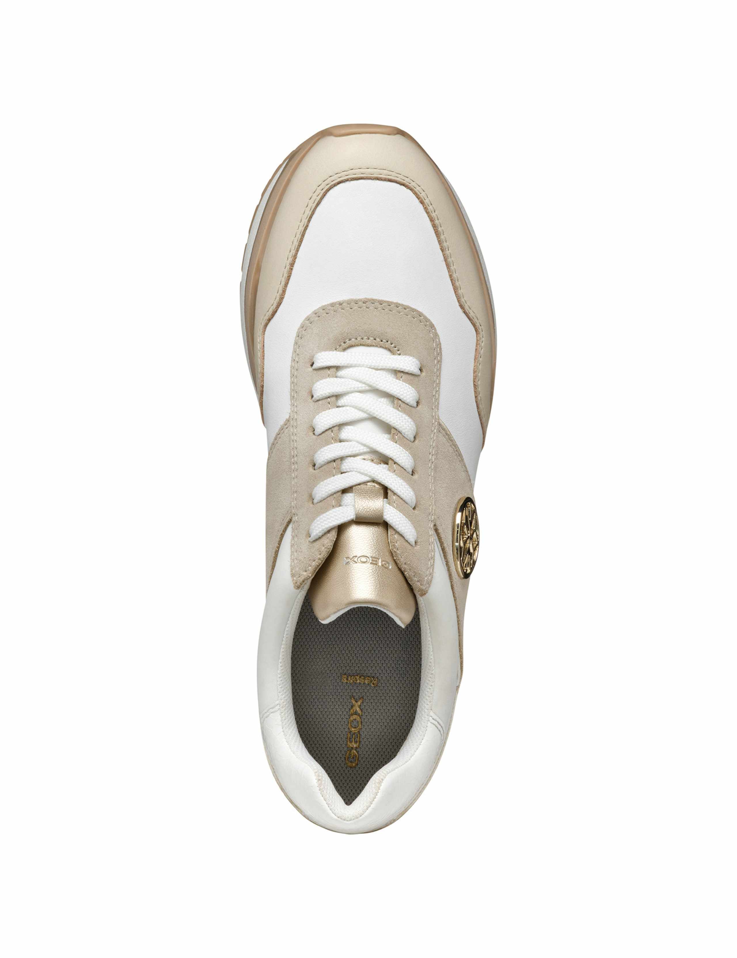 Leather Lace Up Platform Trainers 5 of 6