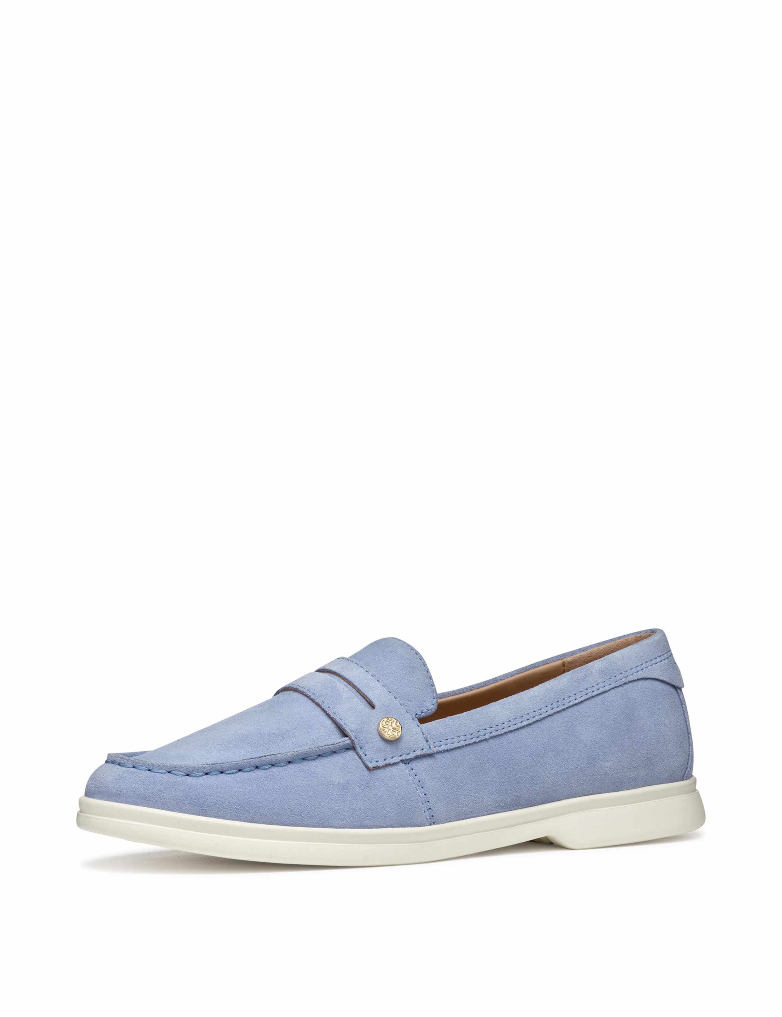 Suede Platform Loafers 4 of 10