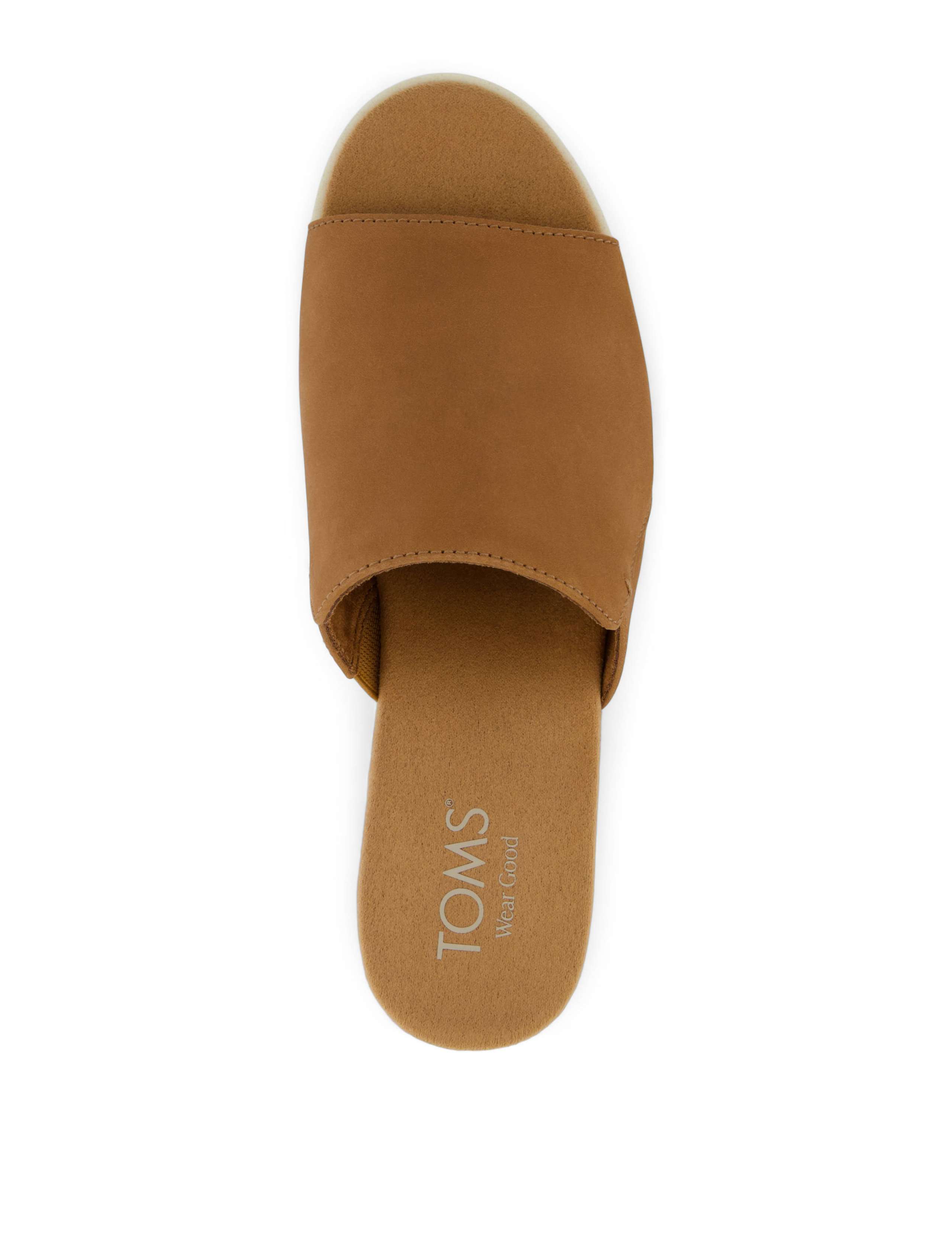 Canvas Wedge Mules 6 of 8
