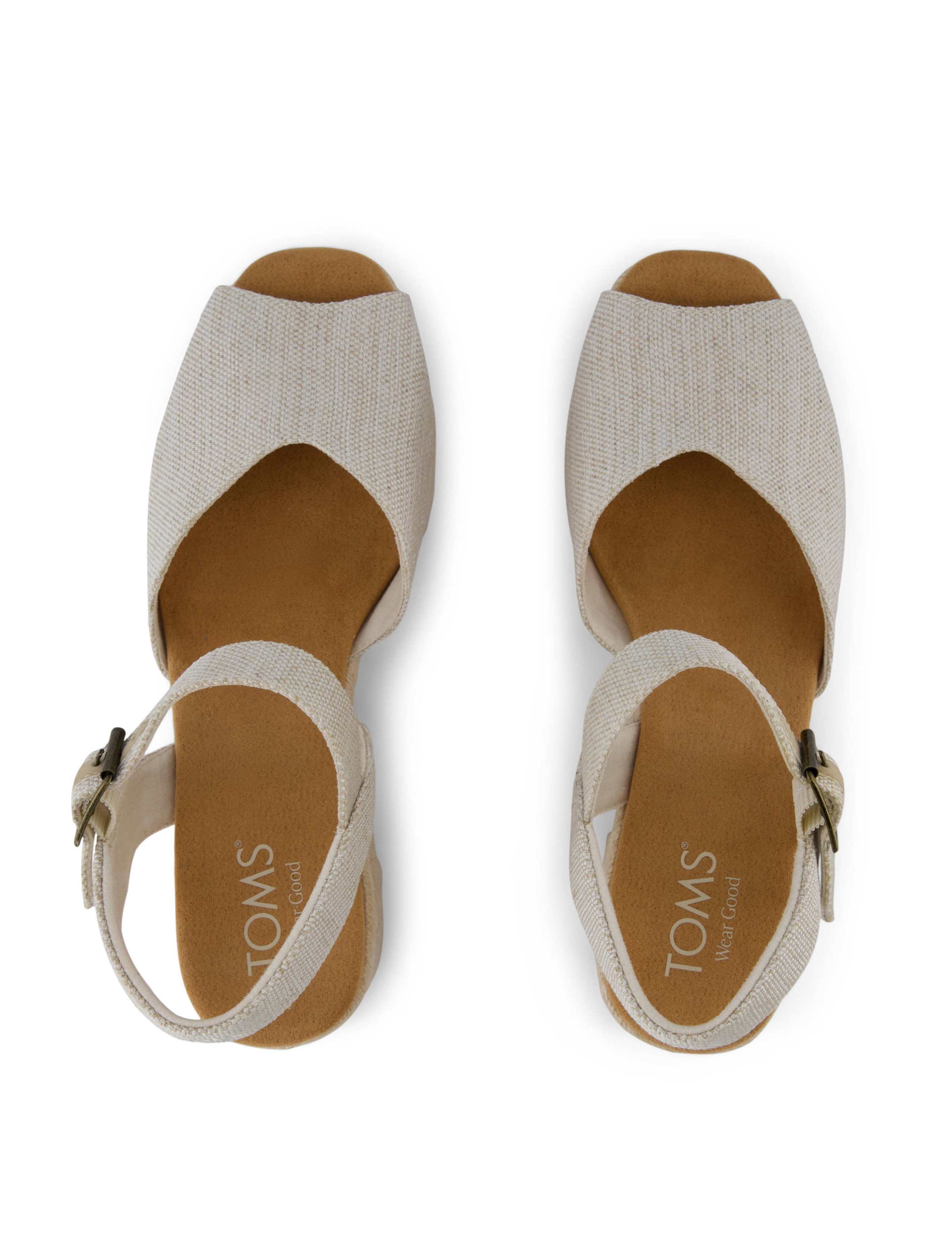 Ankle Strap Block Heel Peep Toe Sandals 2 of 9