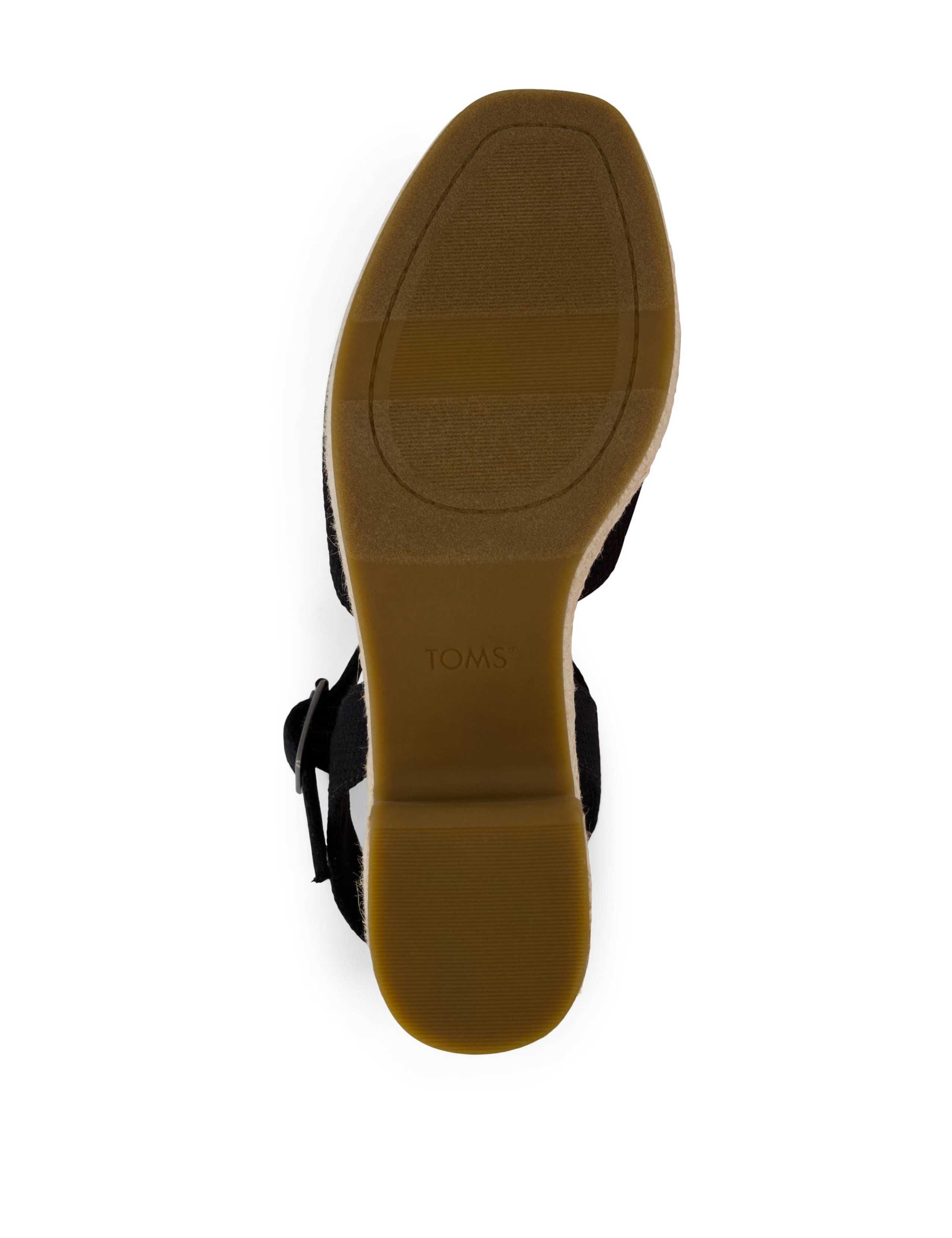 Ankle Strap Block Heel Peep Toe Sandals 6 of 9