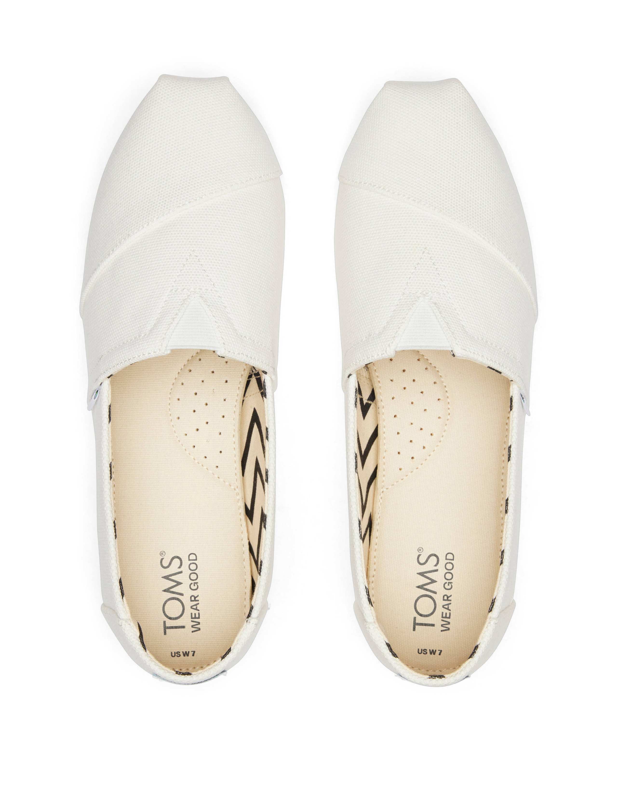 Canvas Flat Square Toe Alpargarta 3 of 12