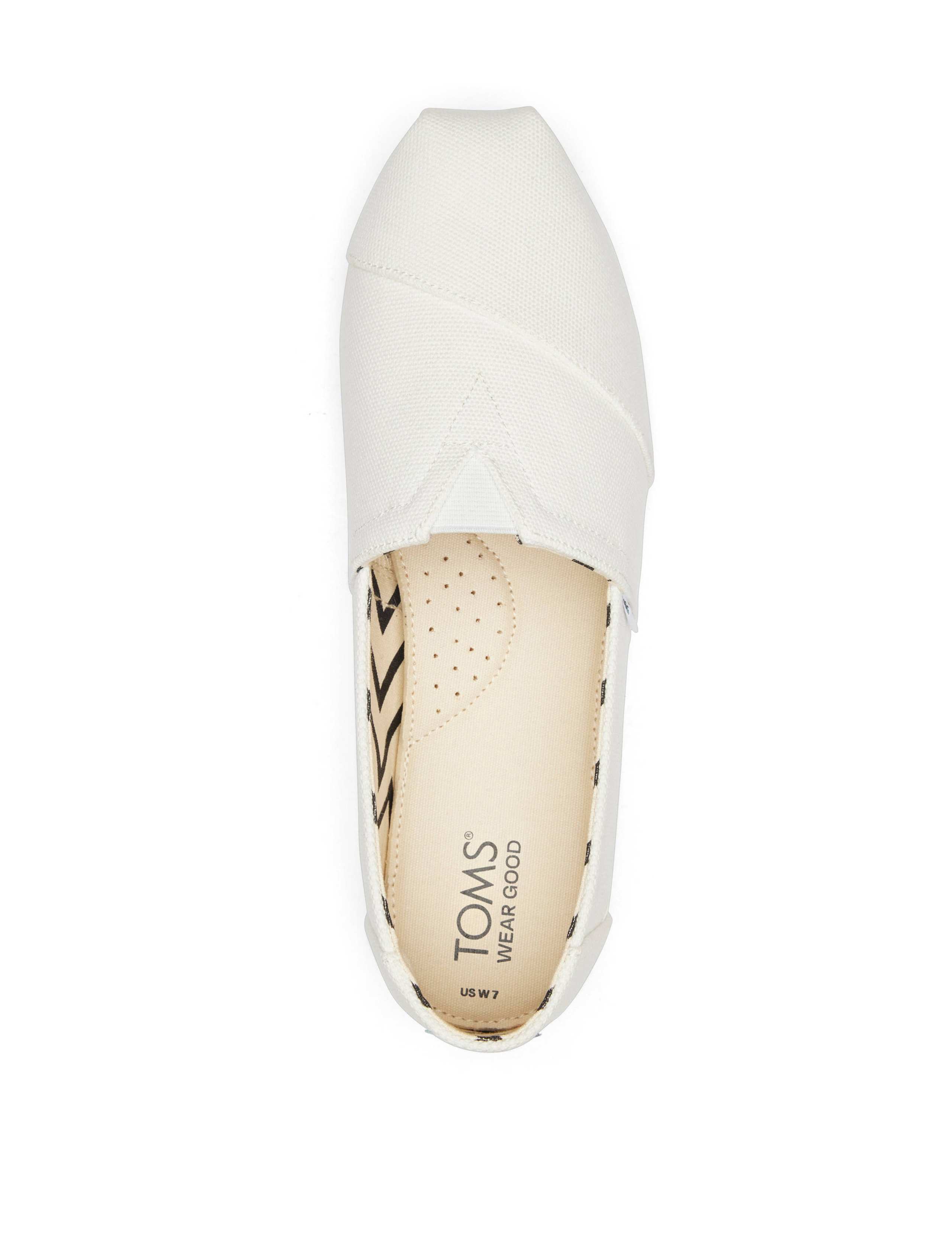 Canvas Flat Square Toe Alpargarta 8 of 12