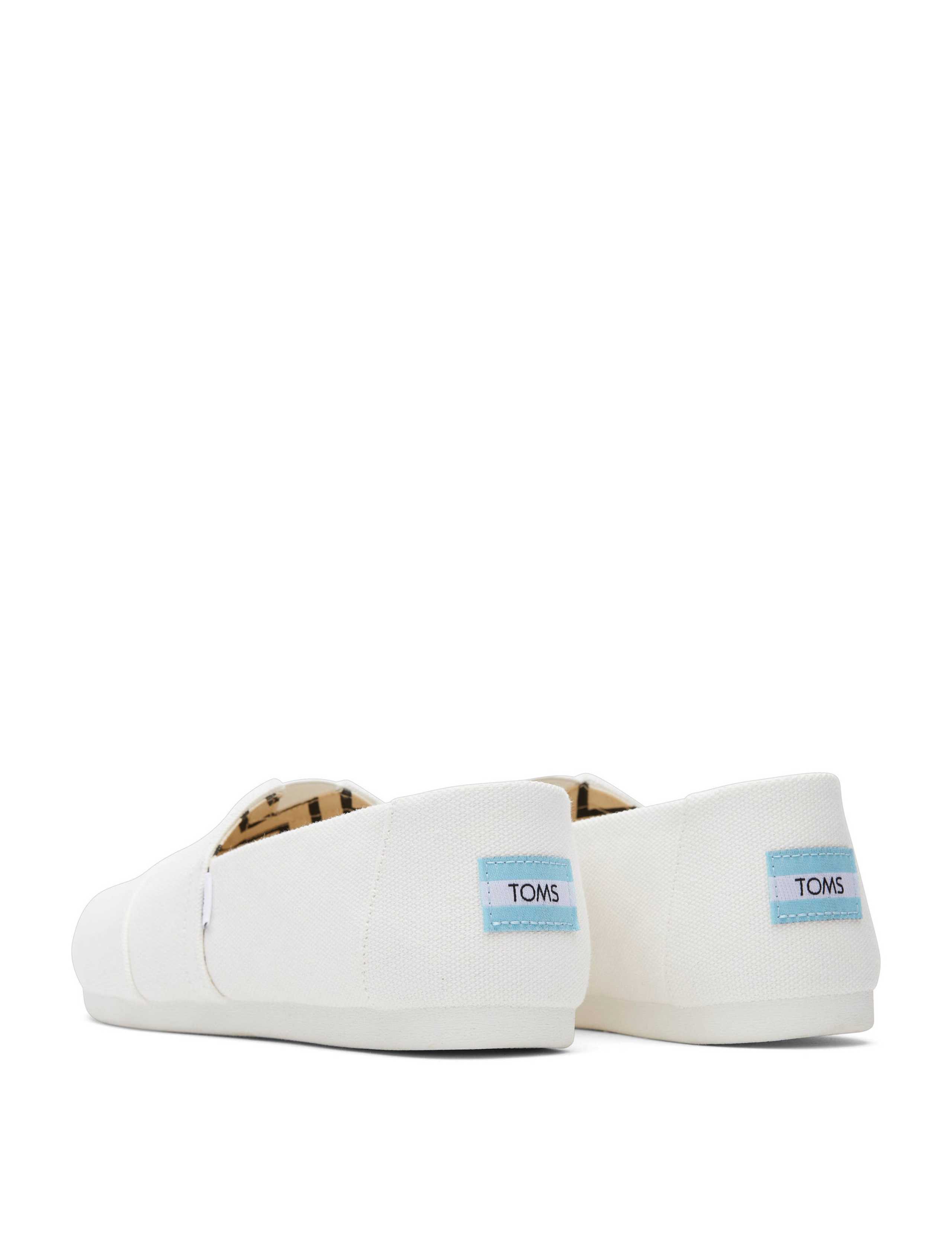 Canvas Flat Square Toe Alpargarta 9 of 12