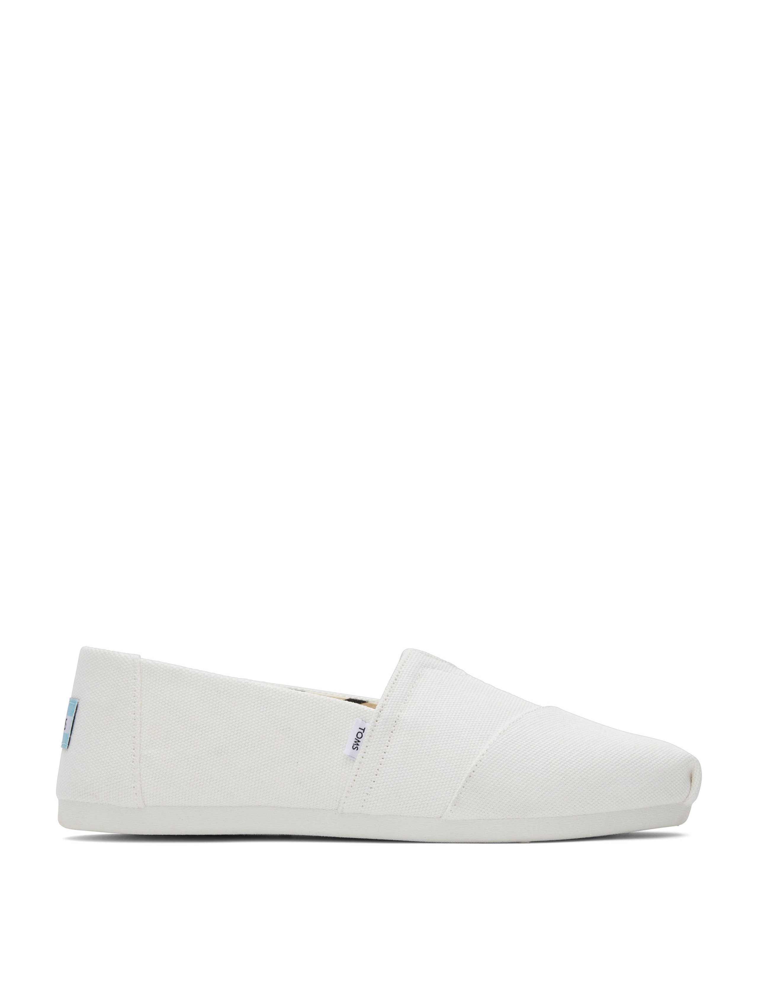 Canvas Flat Square Toe Alpargarta 2 of 12