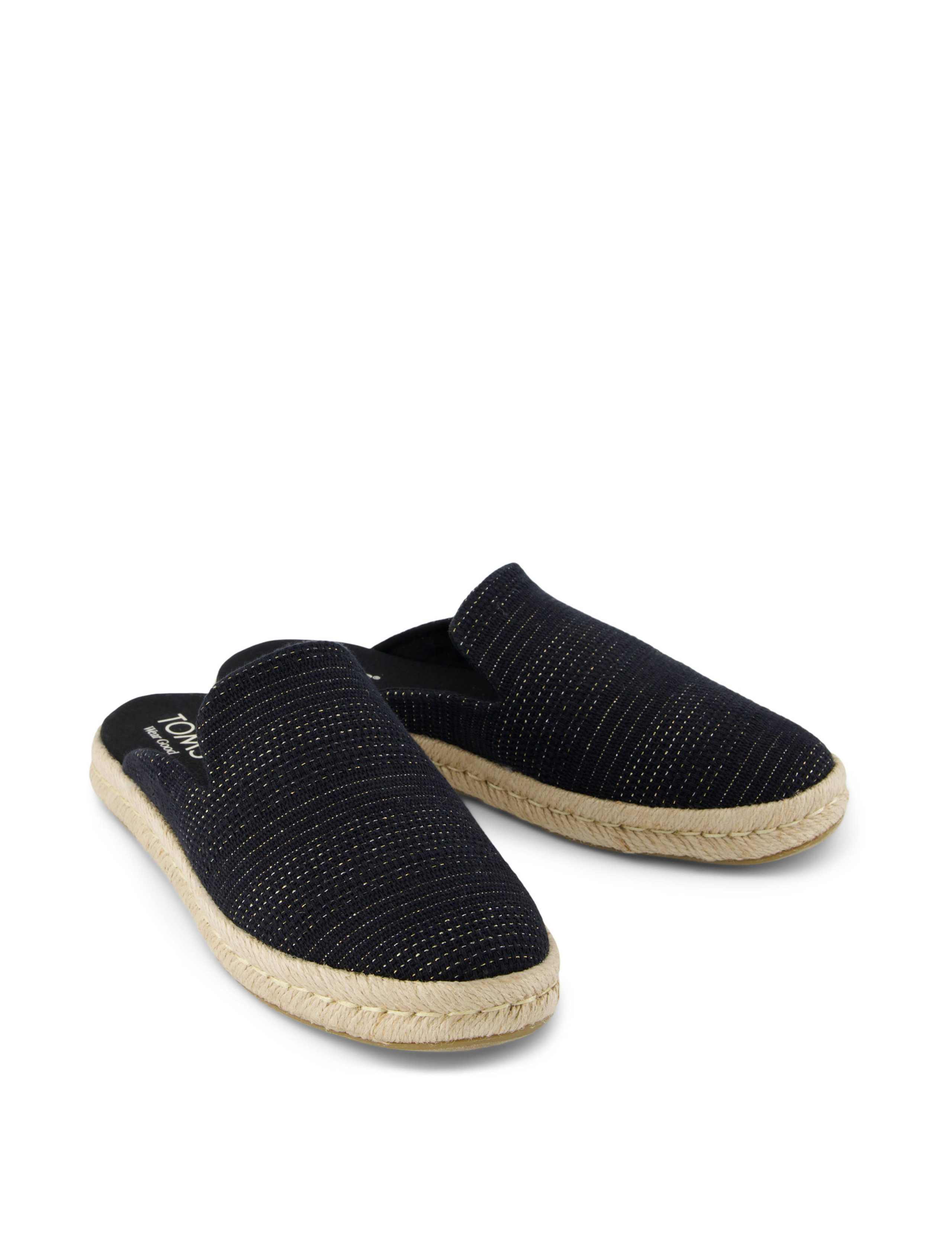 Metallic Flat Mule Espadrilles 3 of 16