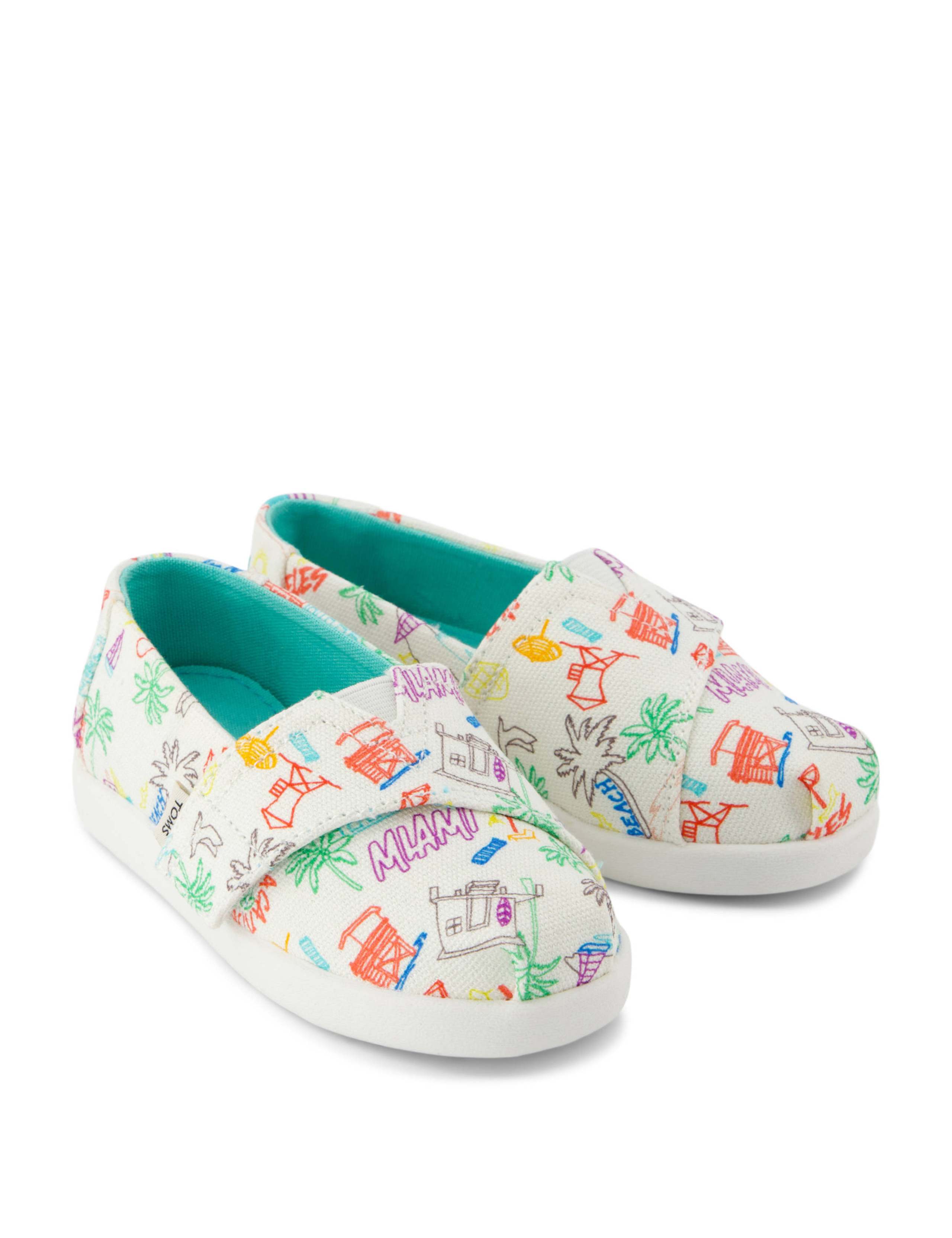Kids' Doodle Print Riptape Espadrilles (4 Small - 2 Large) 13 of 15