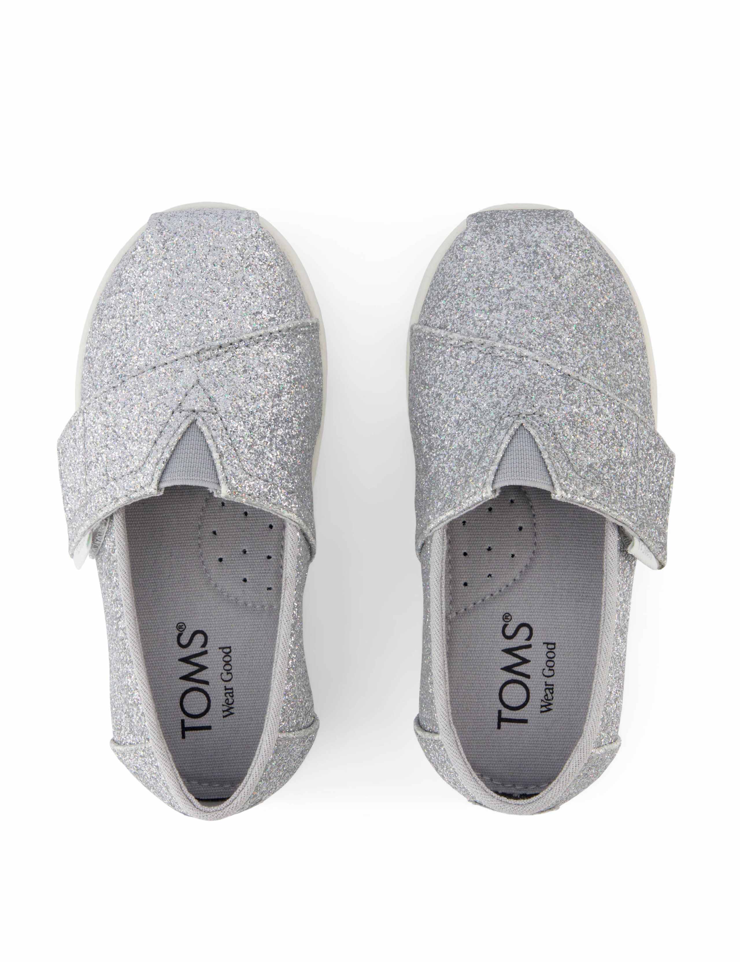 Kids' Glitter Riptape Espadrilles (4 Small - 2 Large) 2 of 6