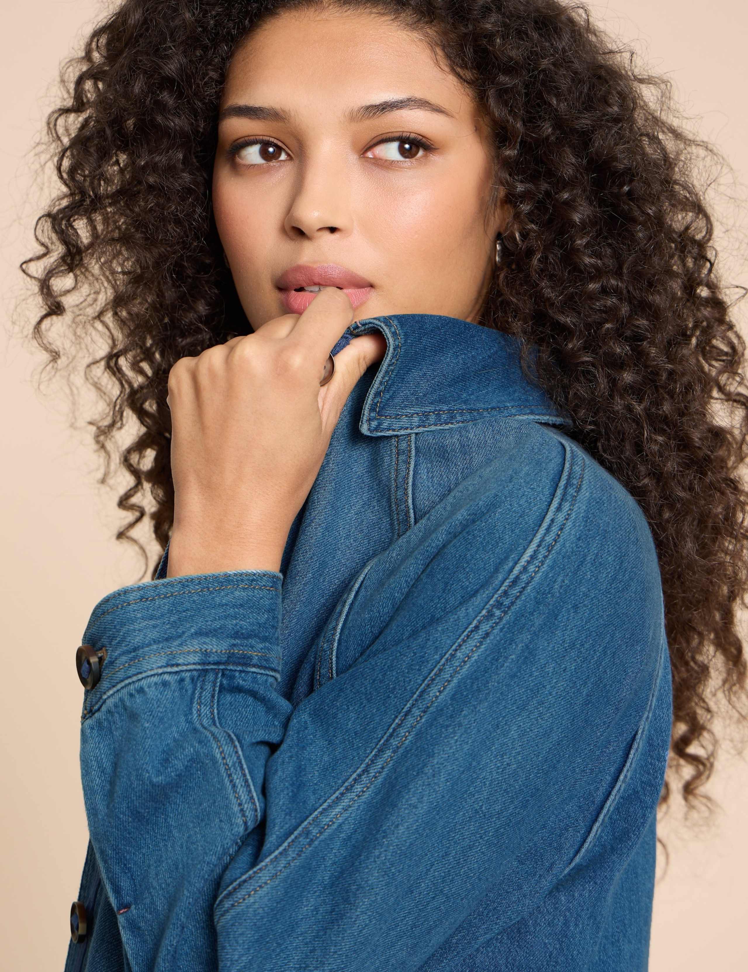 Denim Relaxed Jacket 4 of 5