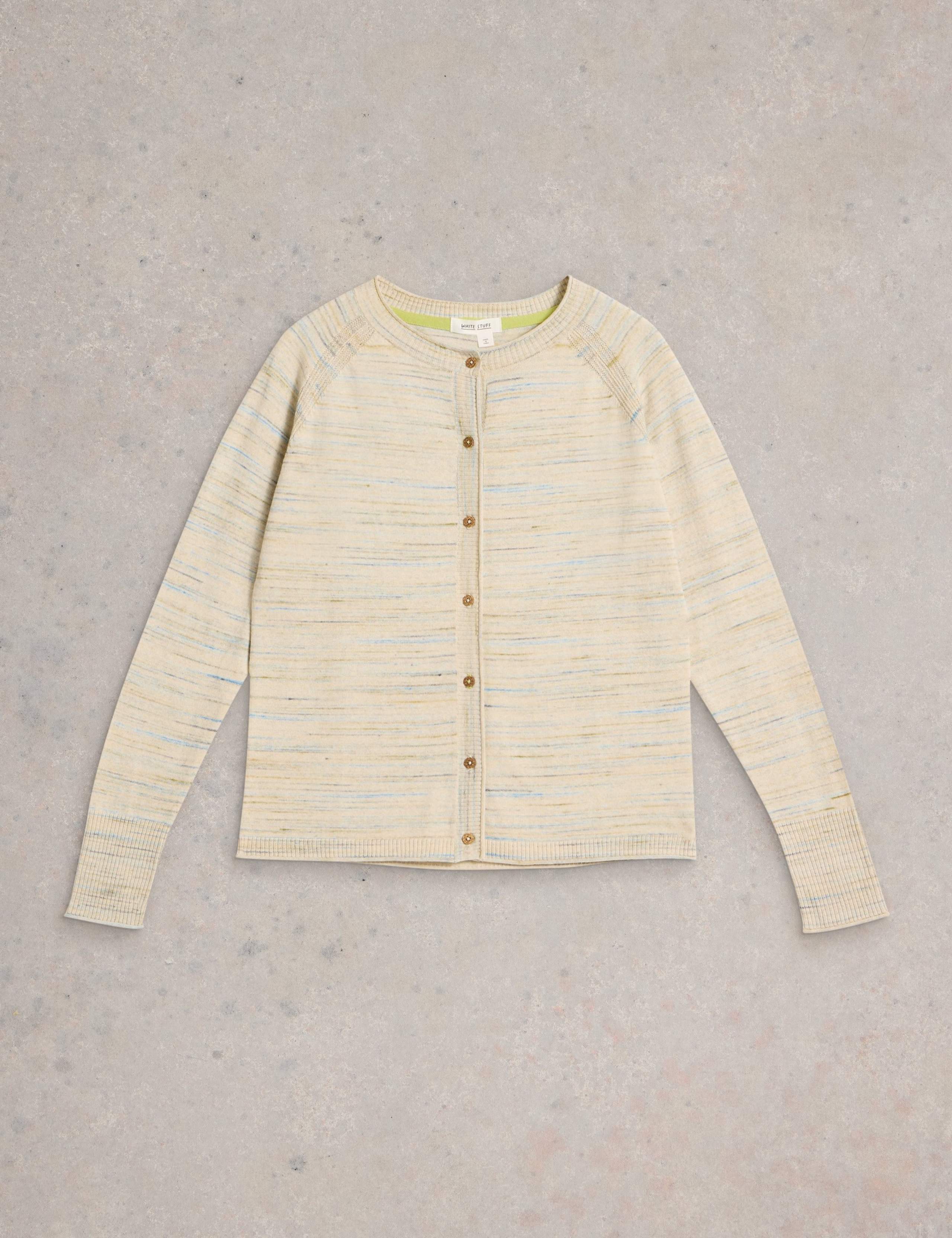 Pure Cotton Space Dyed Cardigan 2 of 6
