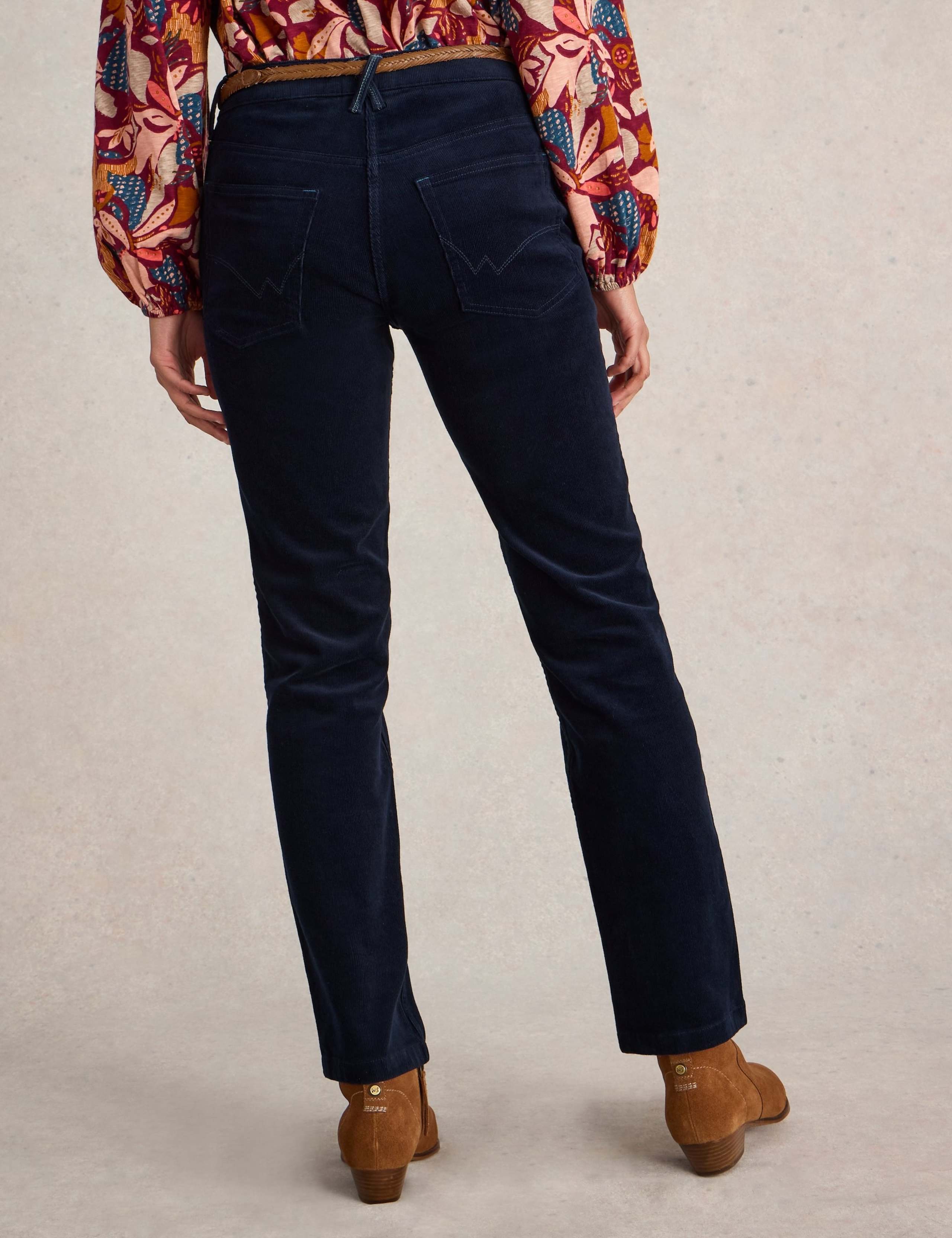 Brooke Cord Straight Leg Trousers 4 of 6
