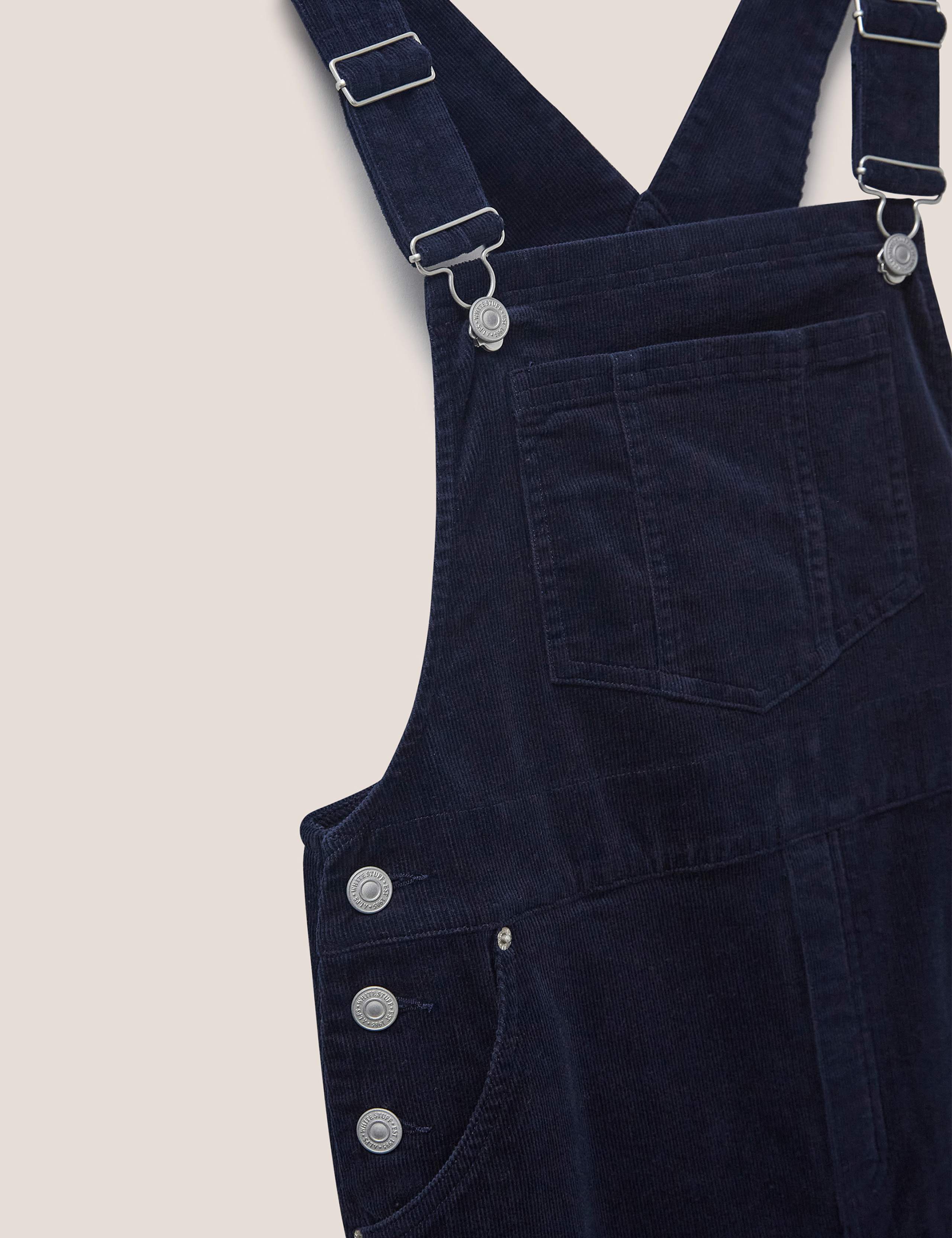 Cotton Rich Square Neck Pinafore Dress 5 of 6