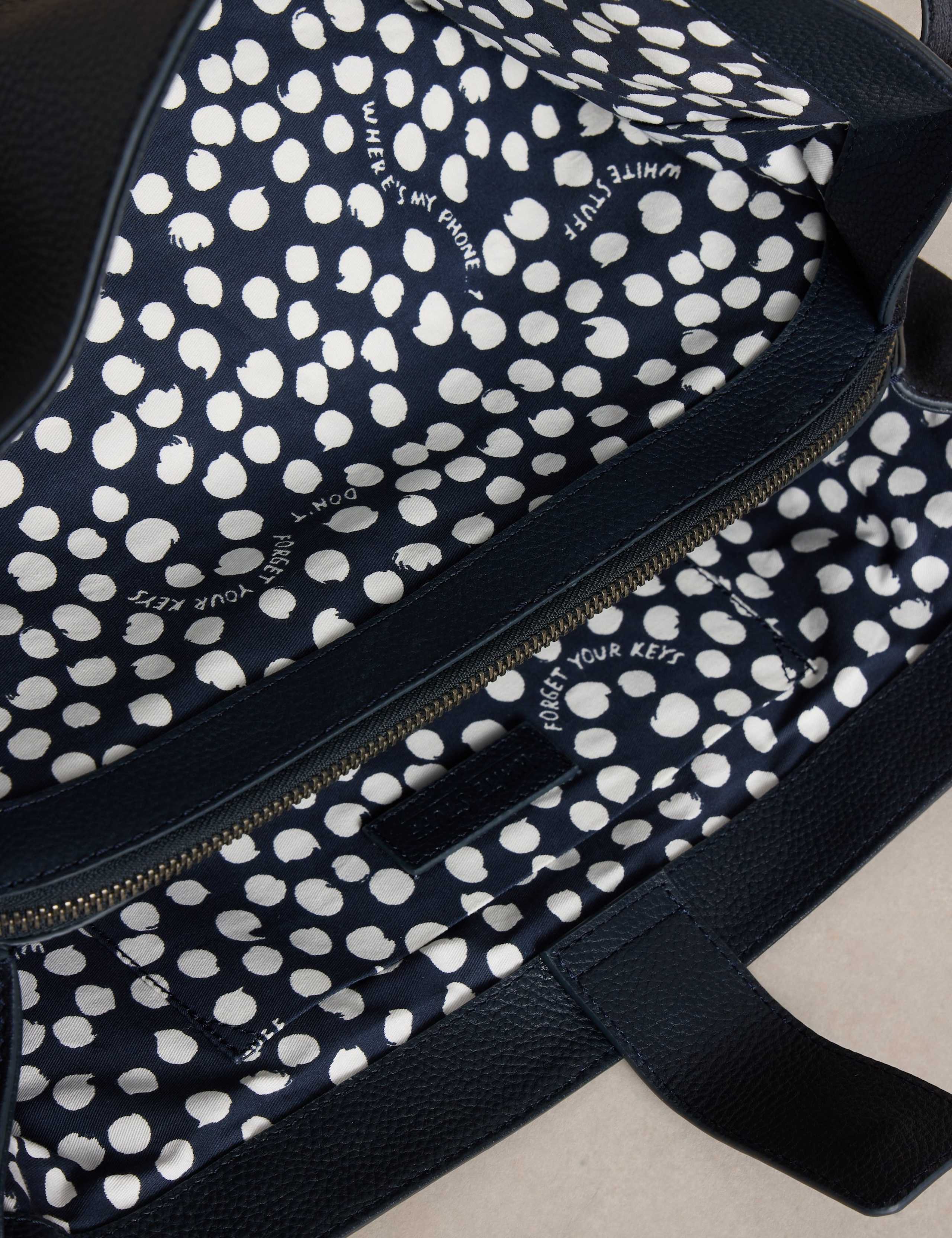 Leather Tote Bag 4 of 5