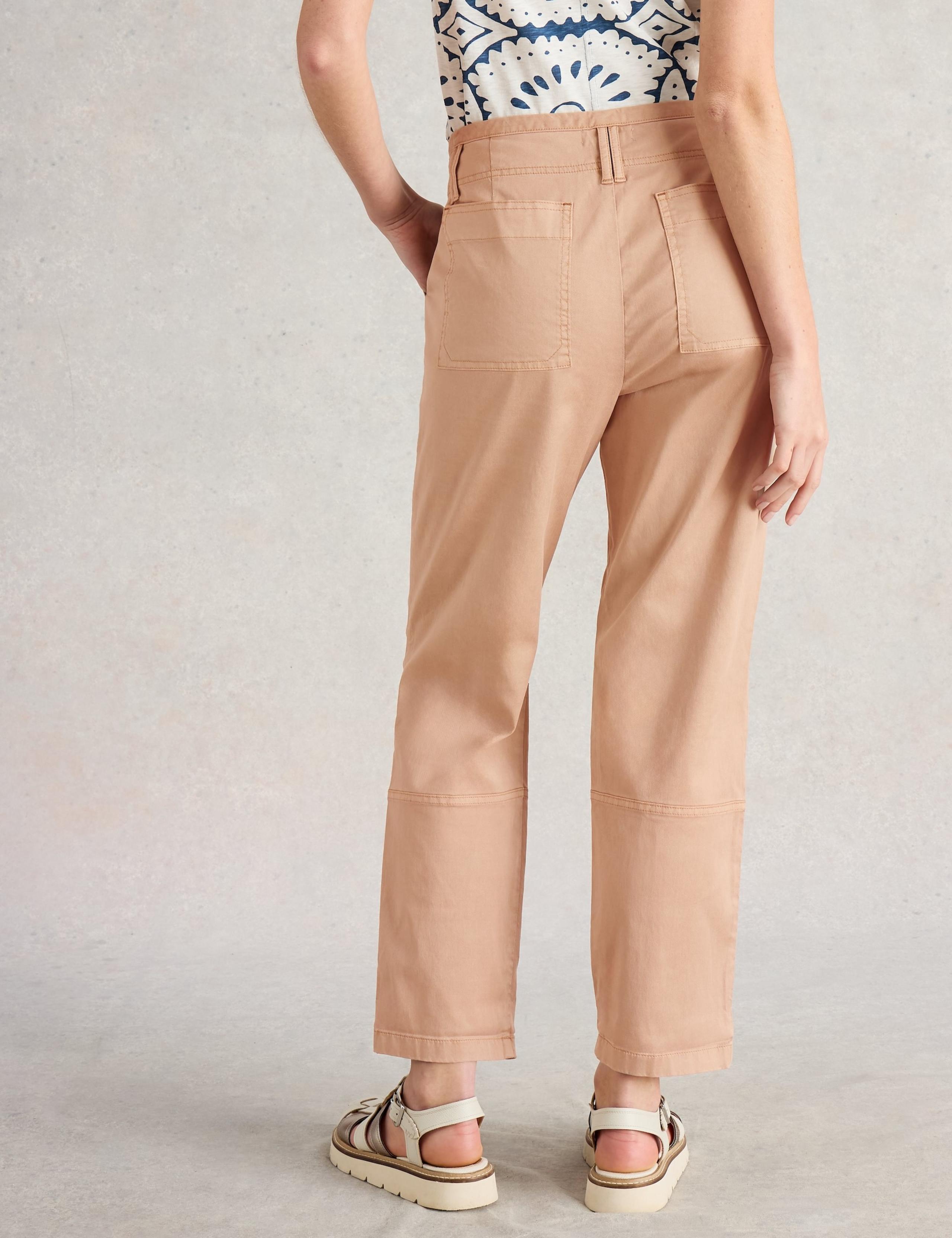 Lyocell Rich Cropped Trousers 4 of 6