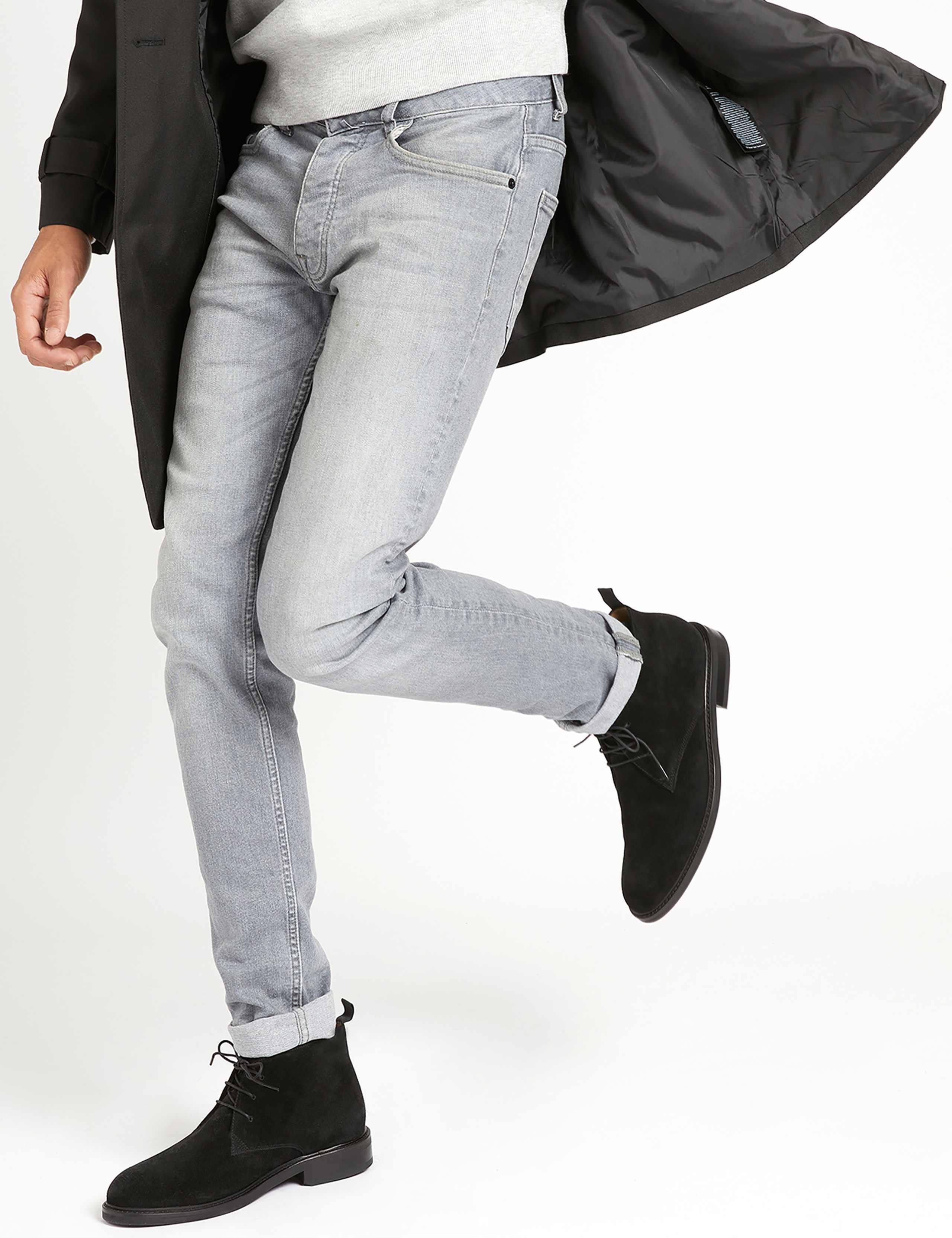 Suede Pull-on Chukka Boots 1 of 7