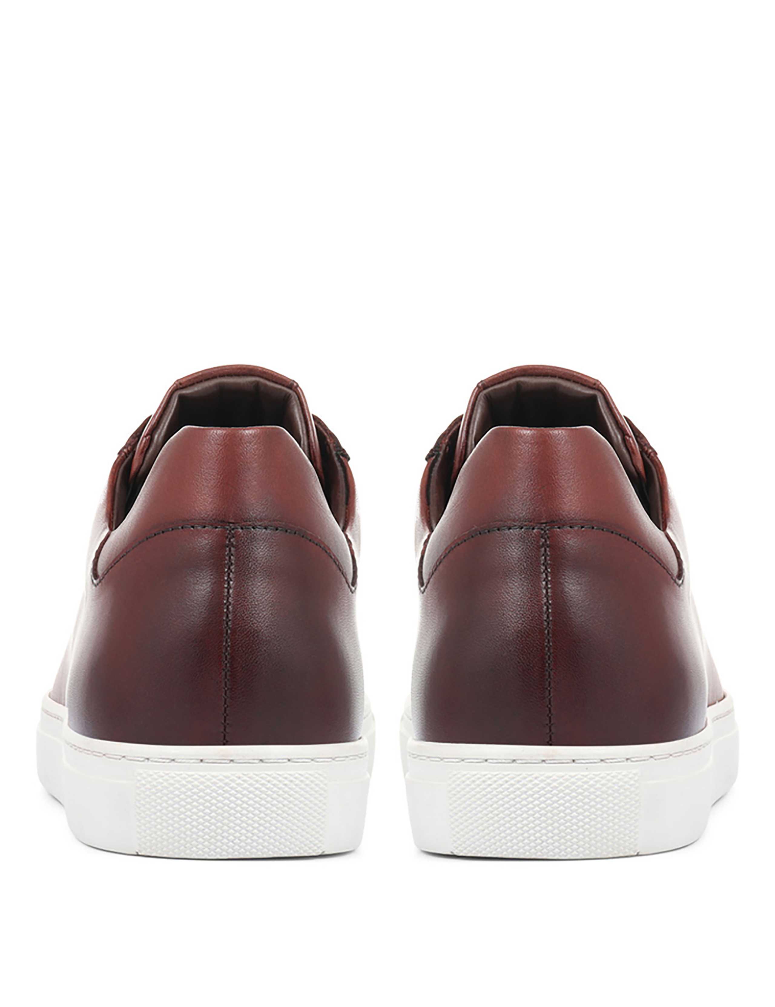 Leather Lace-Up Trainers 4 of 6