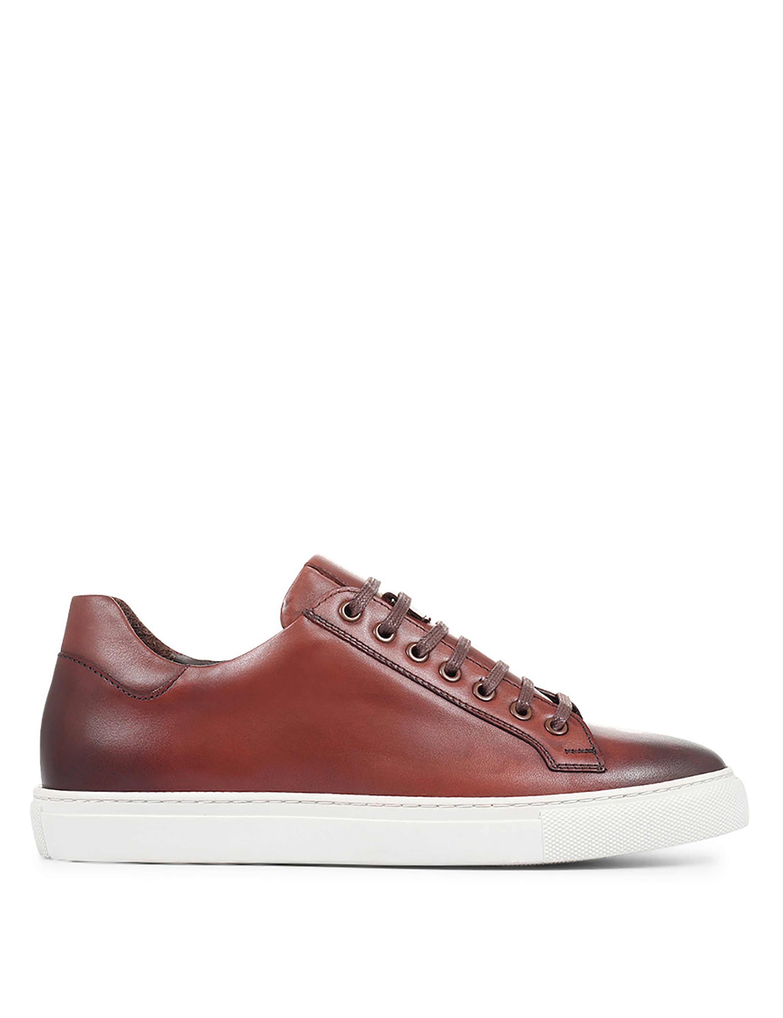 Leather Lace-Up Trainers 5 of 6