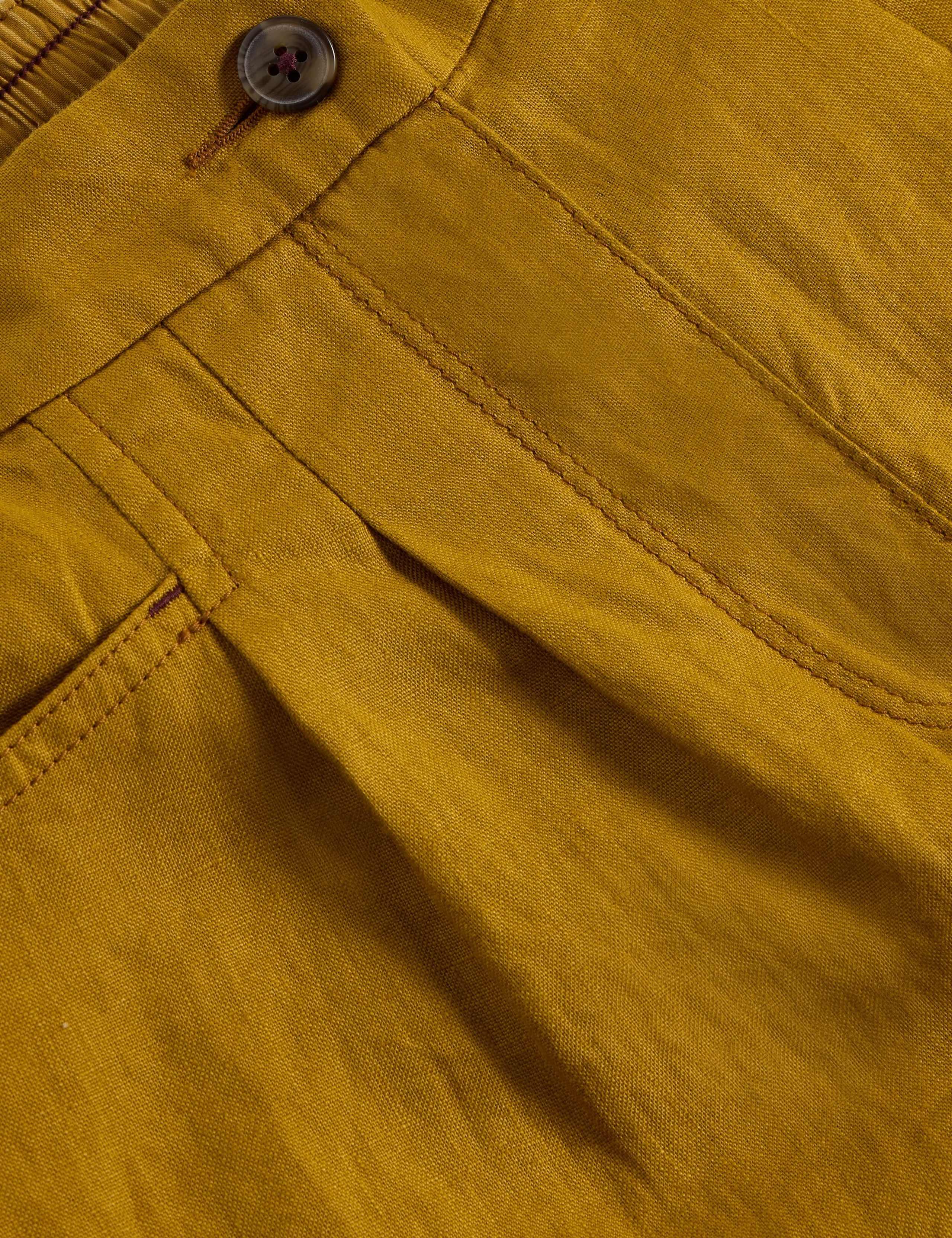 Pure Linen Tapered Trousers 6 of 6