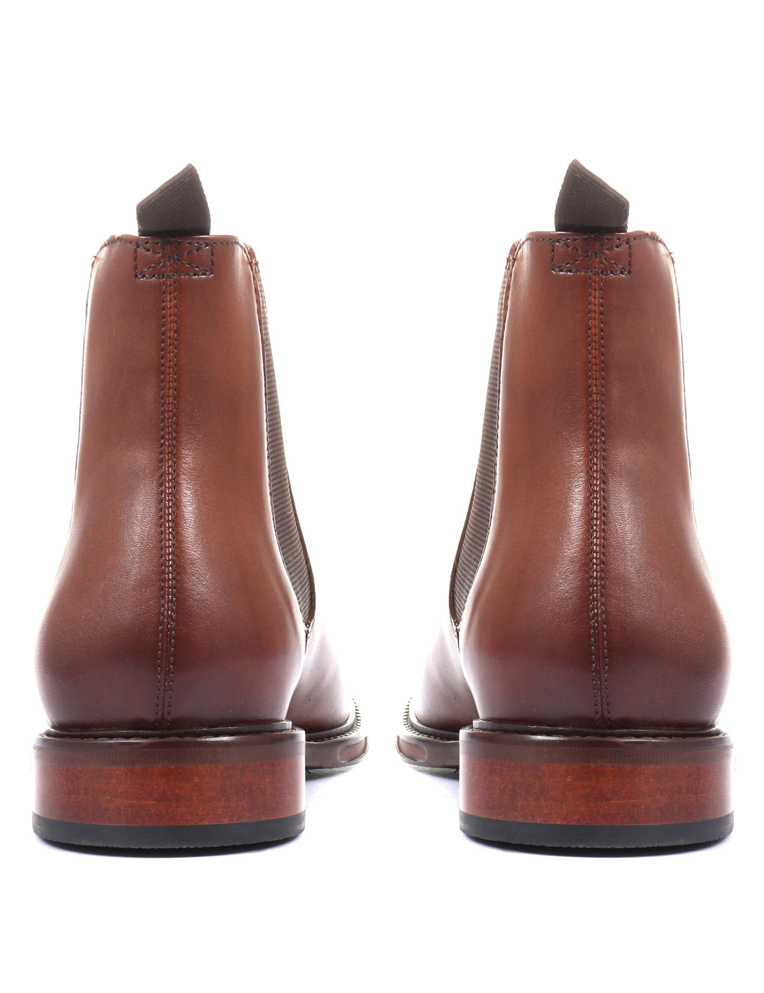 Leather Pull-On Chelsea Boots 4 of 7