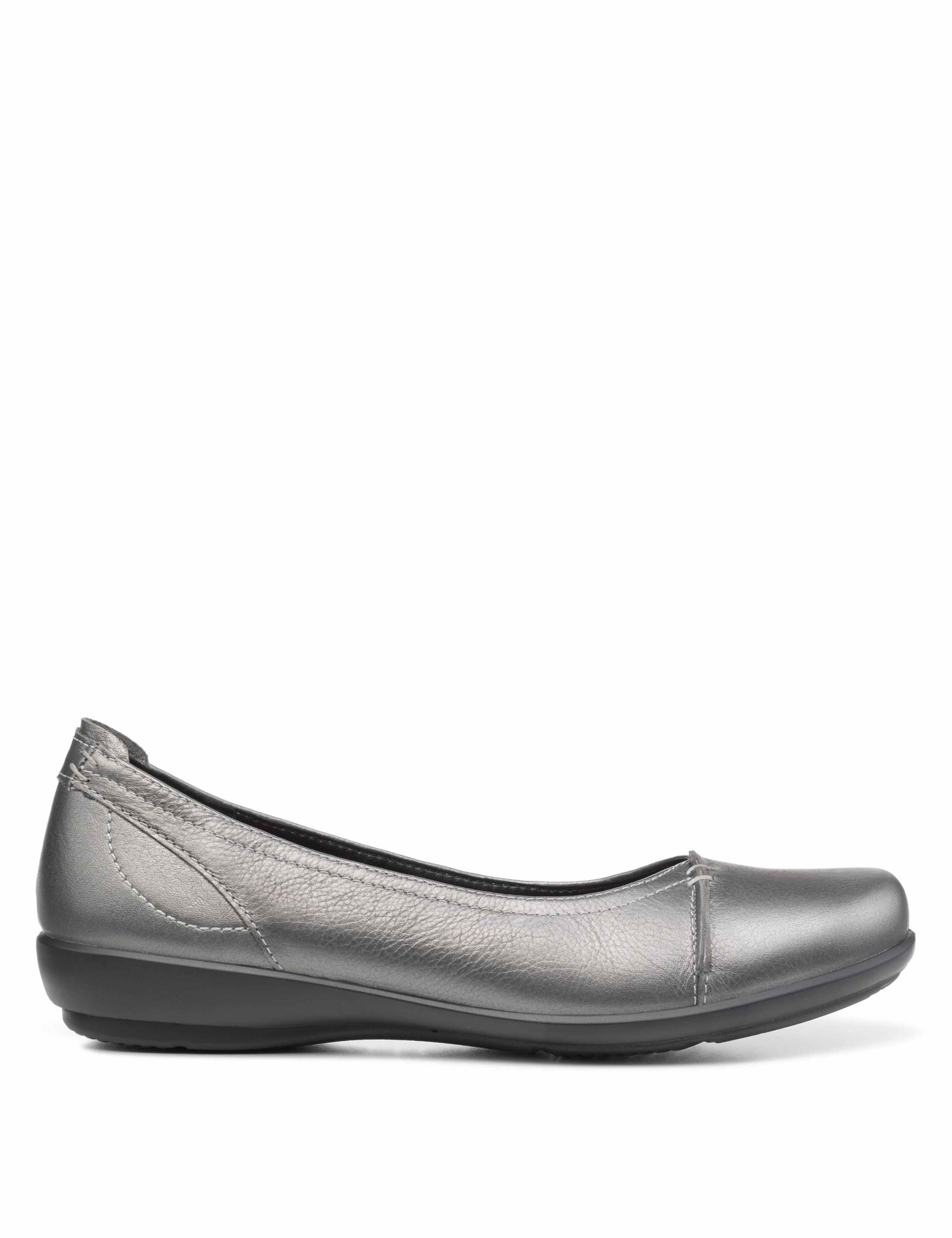 Robyn II Wide Fit Leather Ballet Pumps 1 of 4