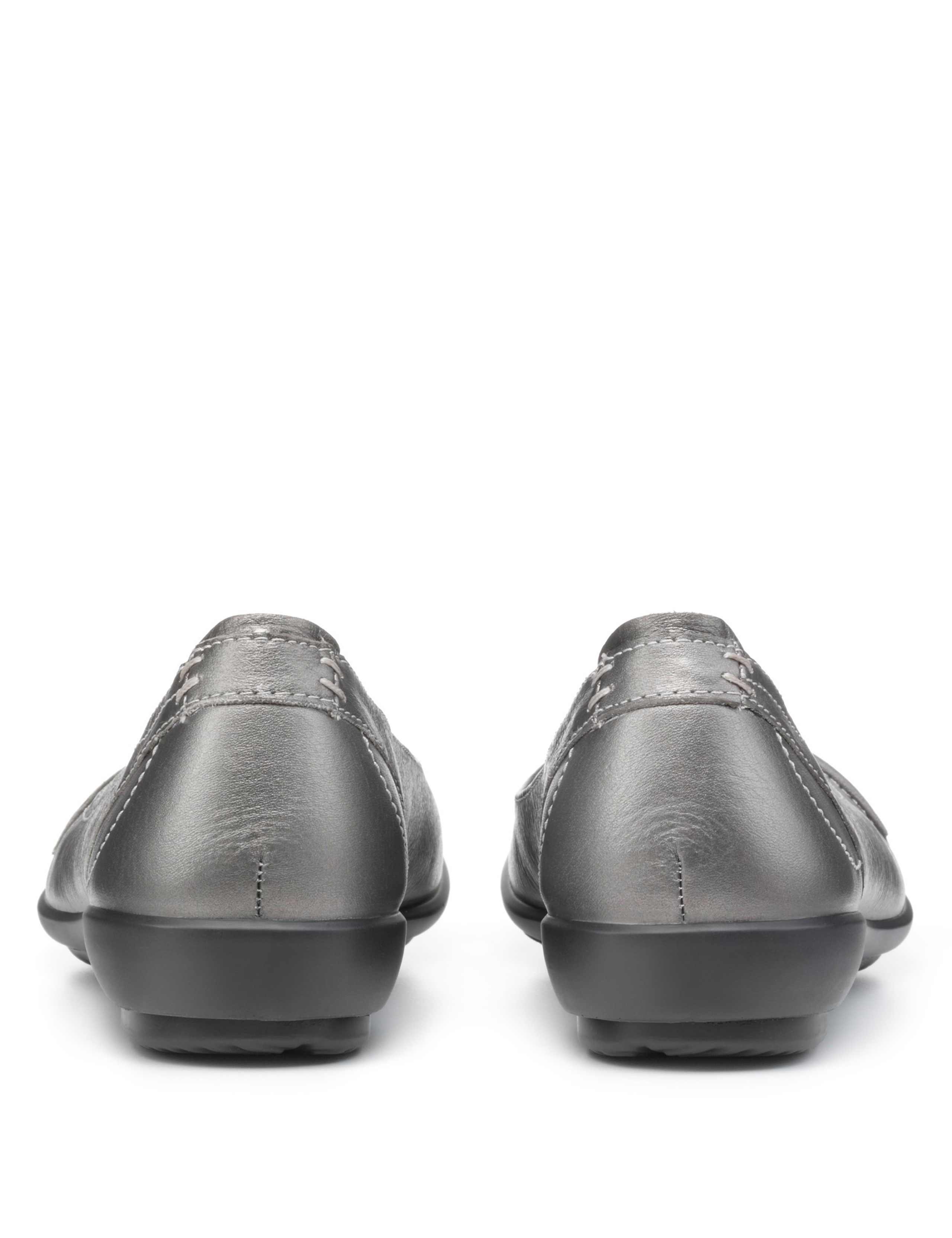 Robyn II Wide Fit Leather Ballet Pumps 3 of 4